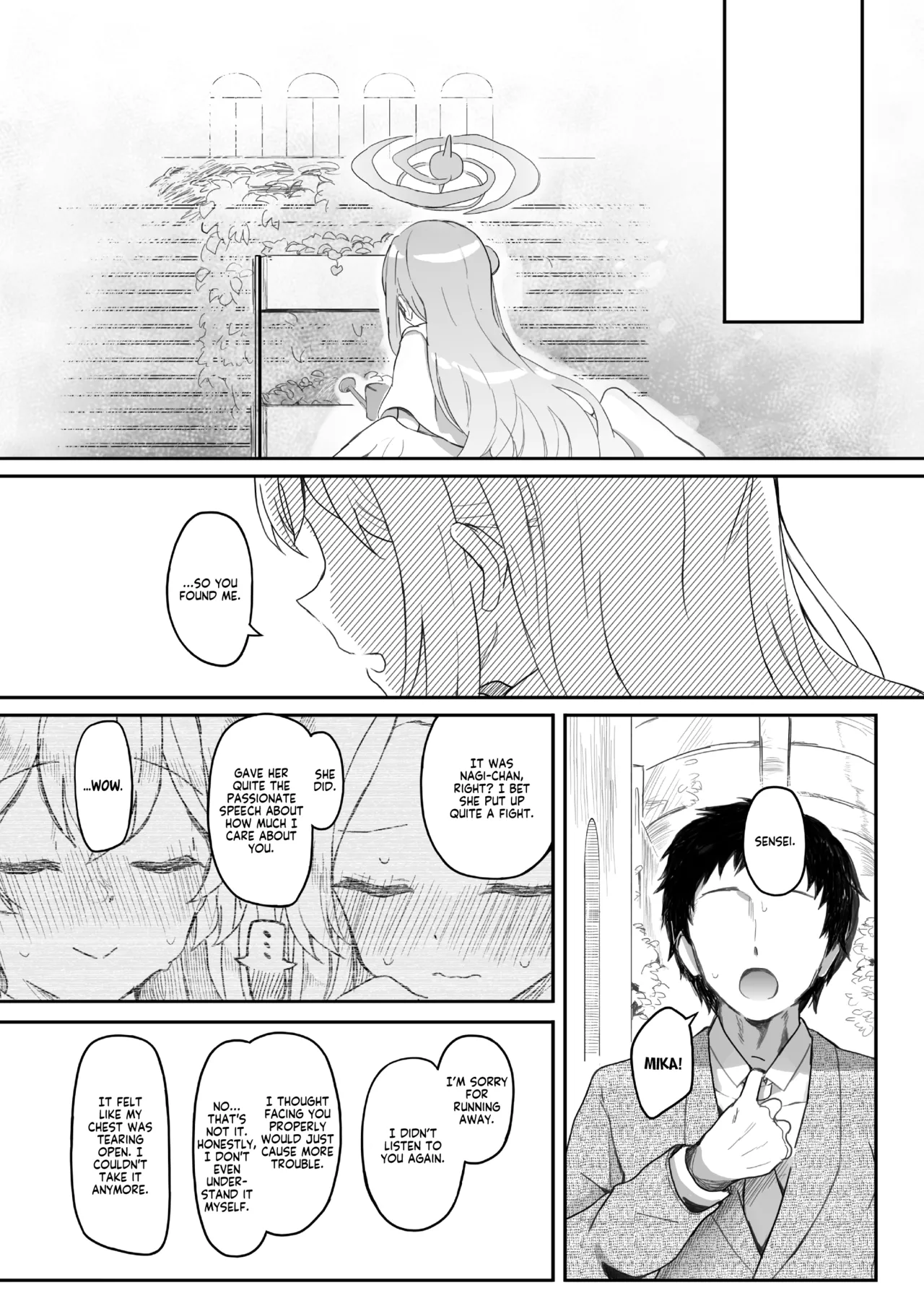 [Trick-color (Kirii Nao)]Tenshi de Warui Ko DEAREST(Blue Archive) [English] [Tea Party Scans] [Digital] Page 8