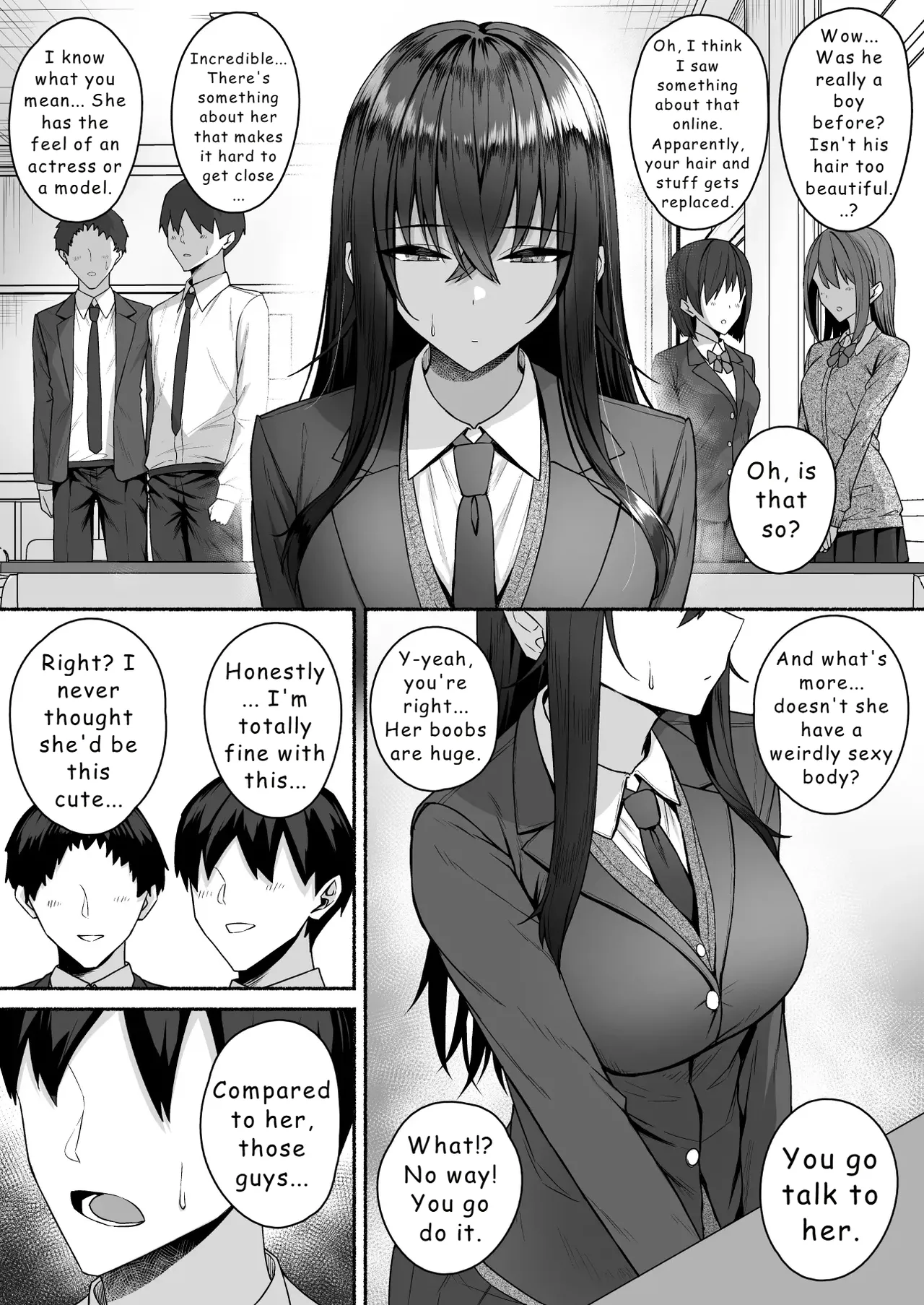 [Potato Usushio]Gal to Boku ga Seibetsu Gyakuten Mesu ni Mezameru Boku[English] [Hydranoid] Page 11