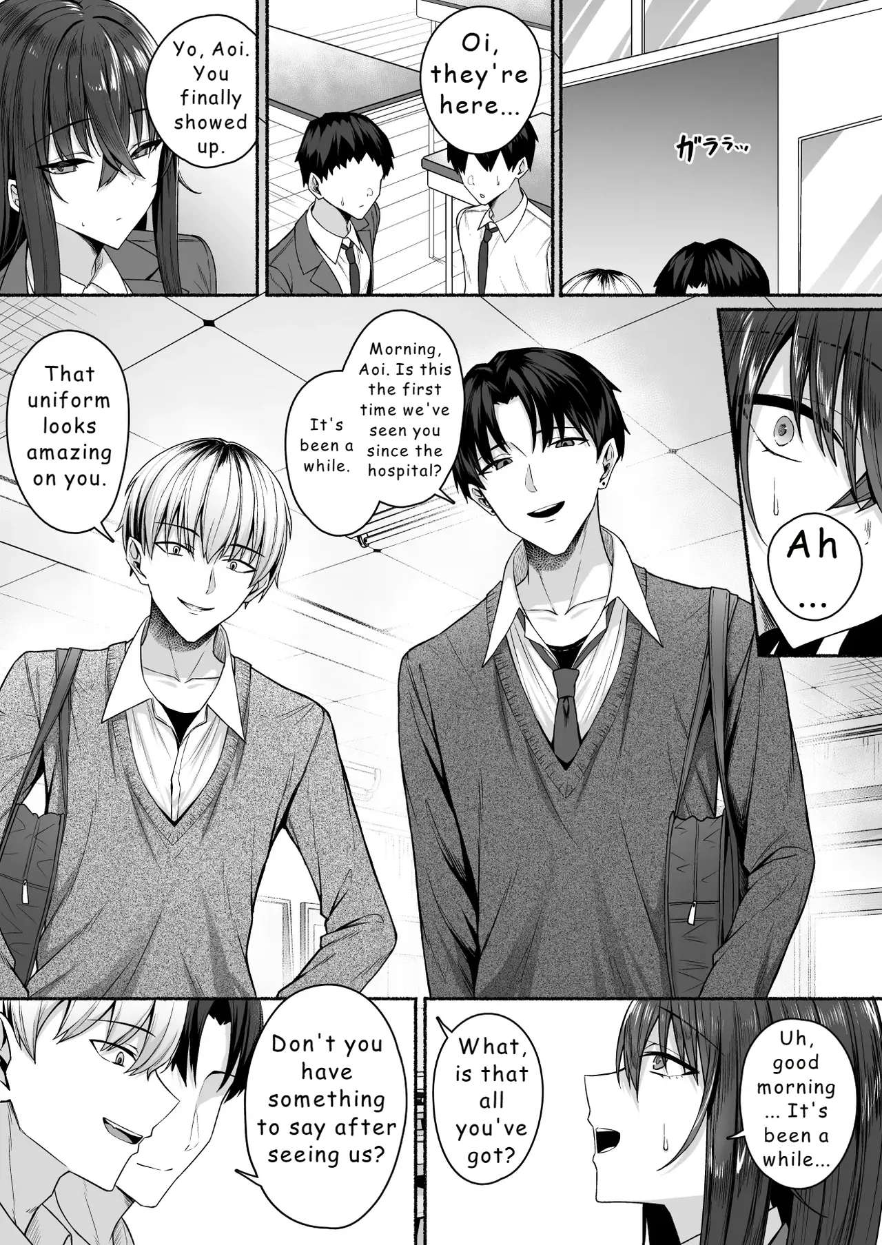 [Potato Usushio]Gal to Boku ga Seibetsu Gyakuten Mesu ni Mezameru Boku[English] [Hydranoid] Page 12