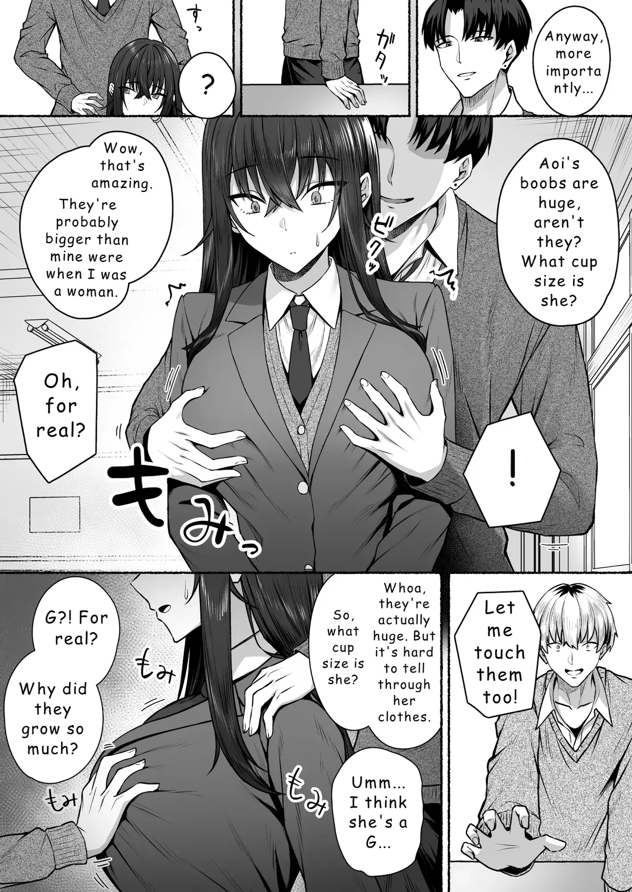 [Potato Usushio]Gal to Boku ga Seibetsu Gyakuten Mesu ni Mezameru Boku[English] [Hydranoid] Page 15