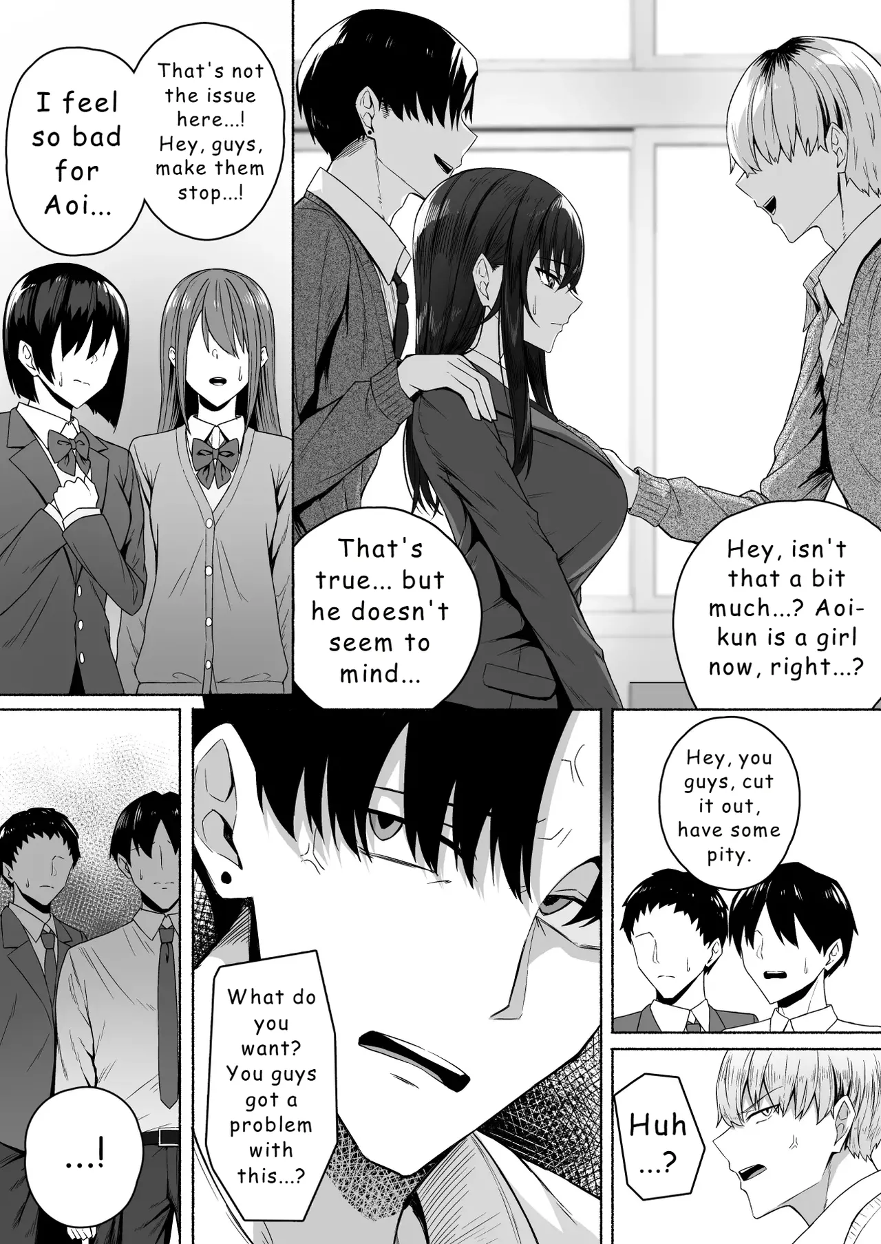 [Potato Usushio]Gal to Boku ga Seibetsu Gyakuten Mesu ni Mezameru Boku[English] [Hydranoid] Page 16