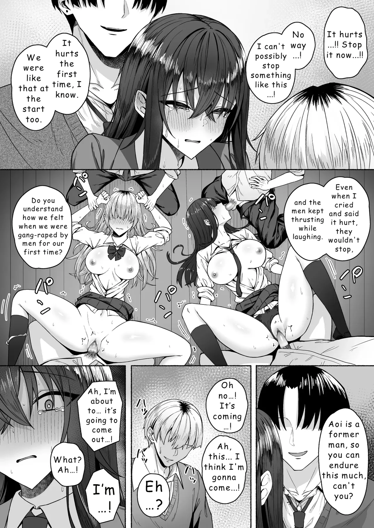[Potato Usushio]Gal to Boku ga Seibetsu Gyakuten Mesu ni Mezameru Boku[English] [Hydranoid] Page 31
