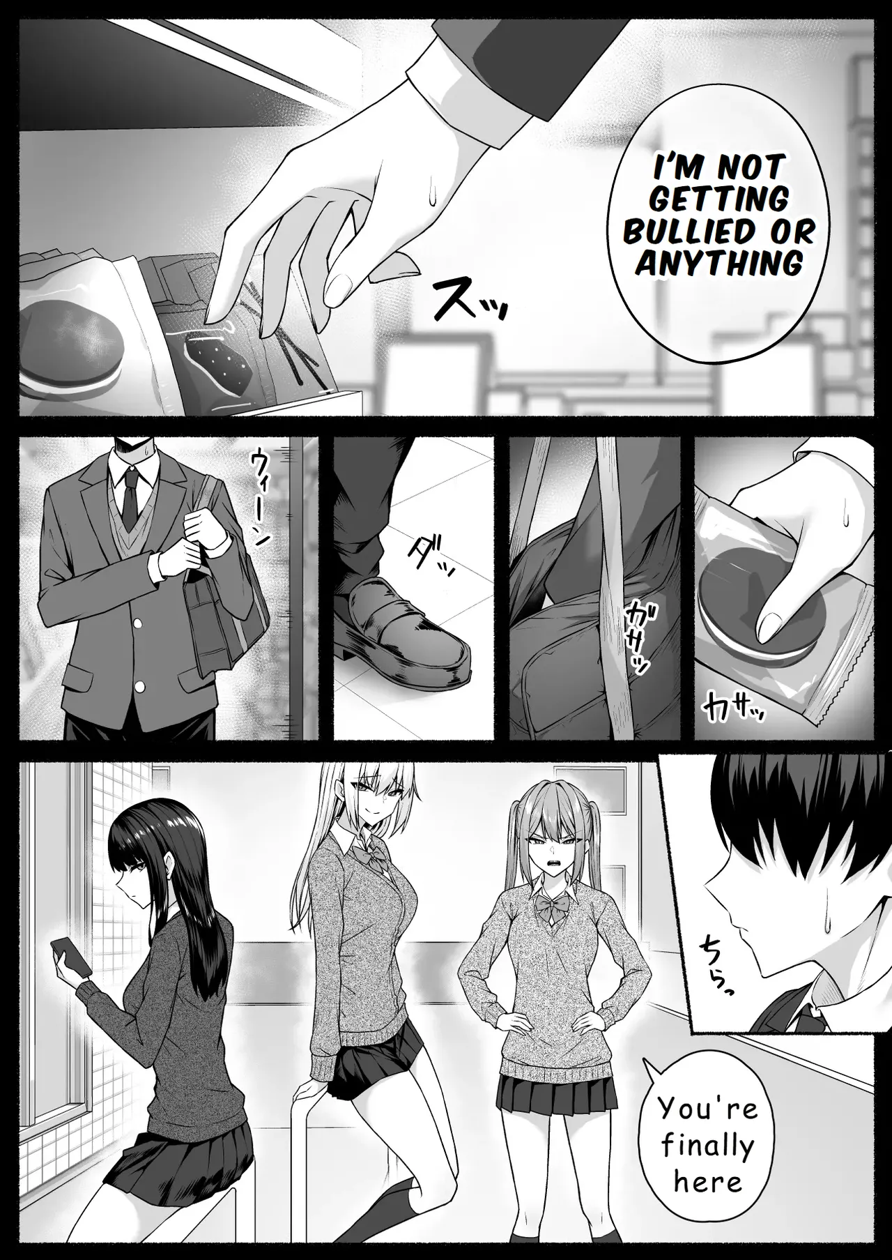 [Potato Usushio]Gal to Boku ga Seibetsu Gyakuten Mesu ni Mezameru Boku[English] [Hydranoid] Page 4