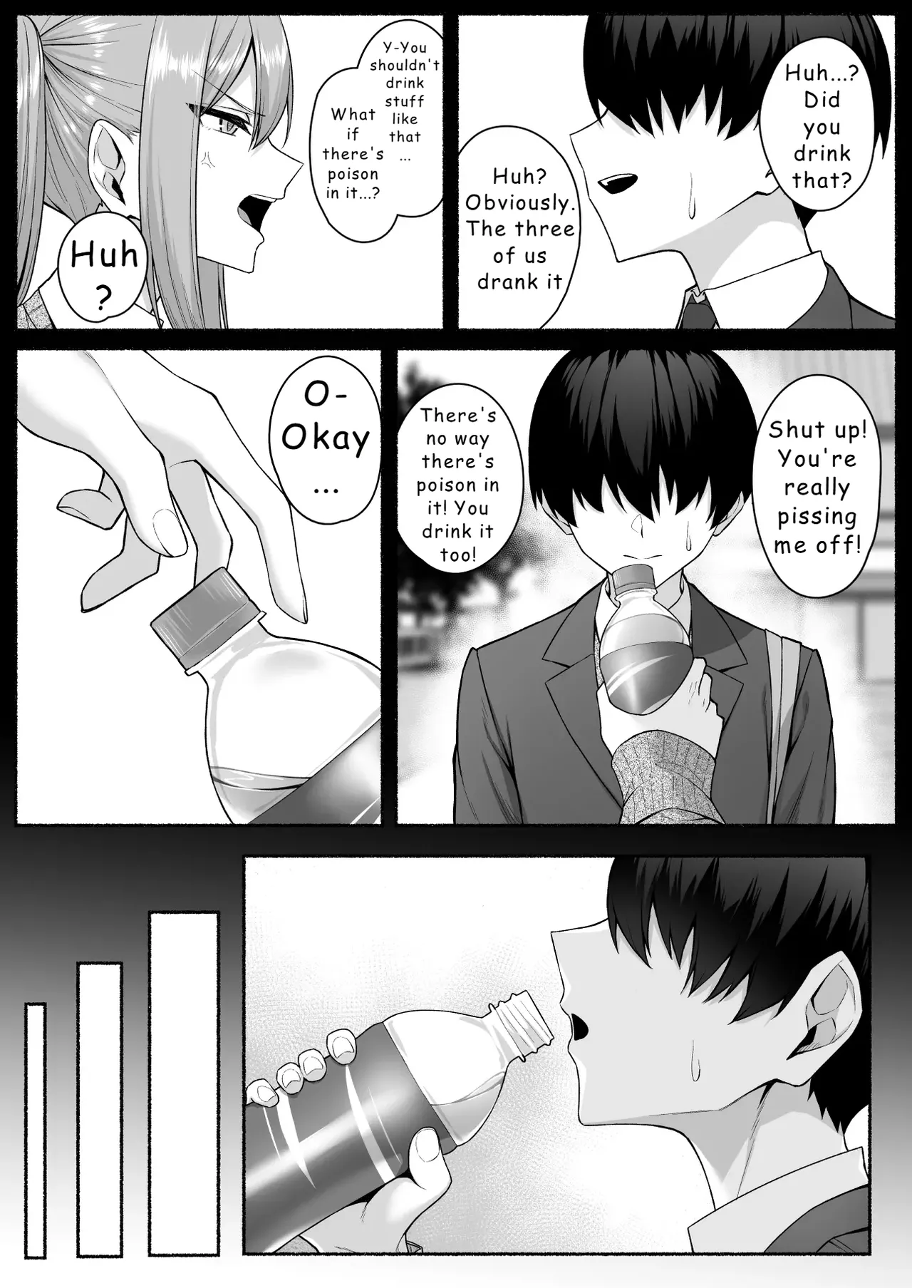 [Potato Usushio]Gal to Boku ga Seibetsu Gyakuten Mesu ni Mezameru Boku[English] [Hydranoid] Page 6