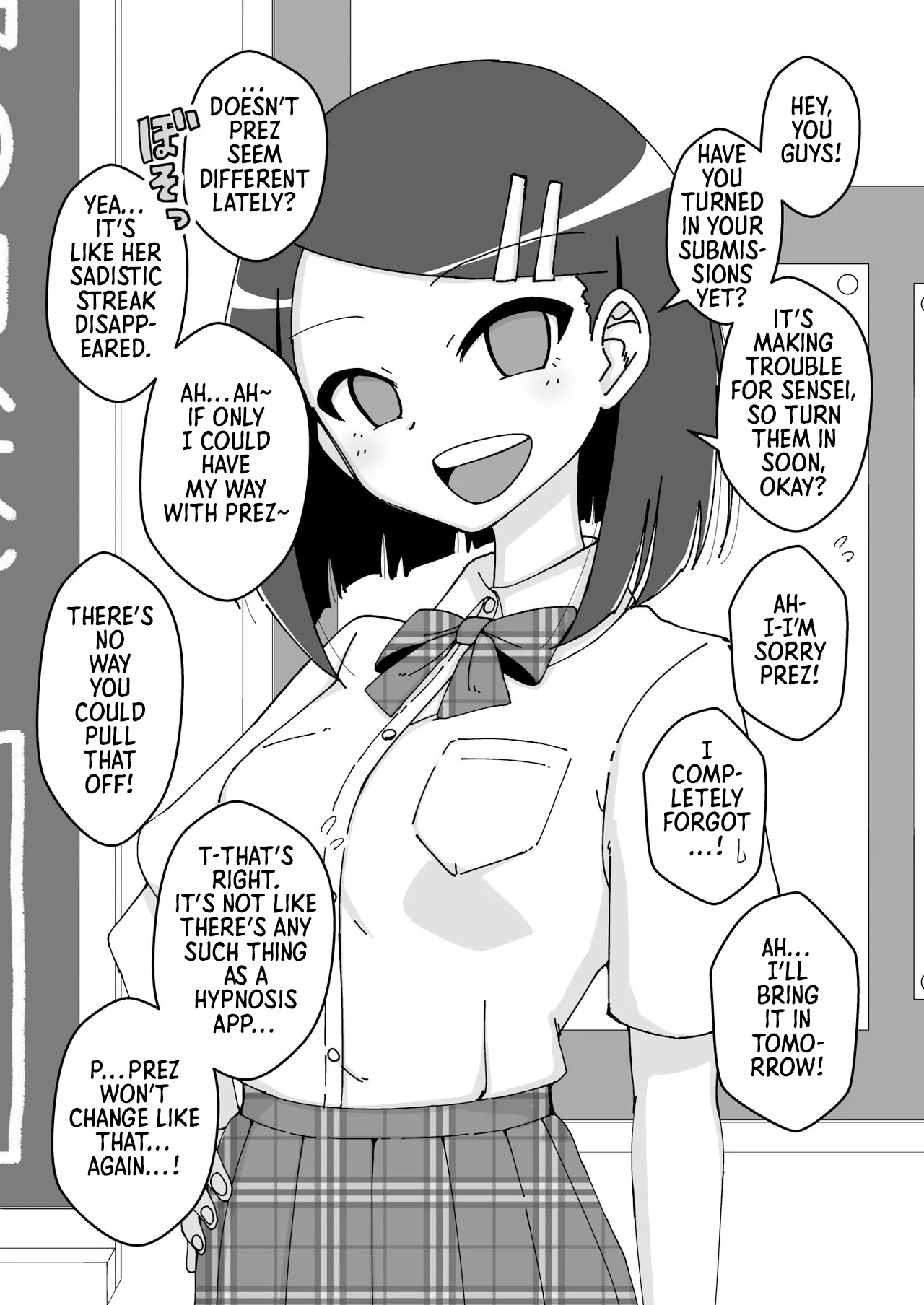 [Arimuland (Ari and Mura)]saimin musume～majime na iinchou | Hypnotized Maiden～The Serious Class President[English] [Morally Bankrupt Wizard Translations] Page 24