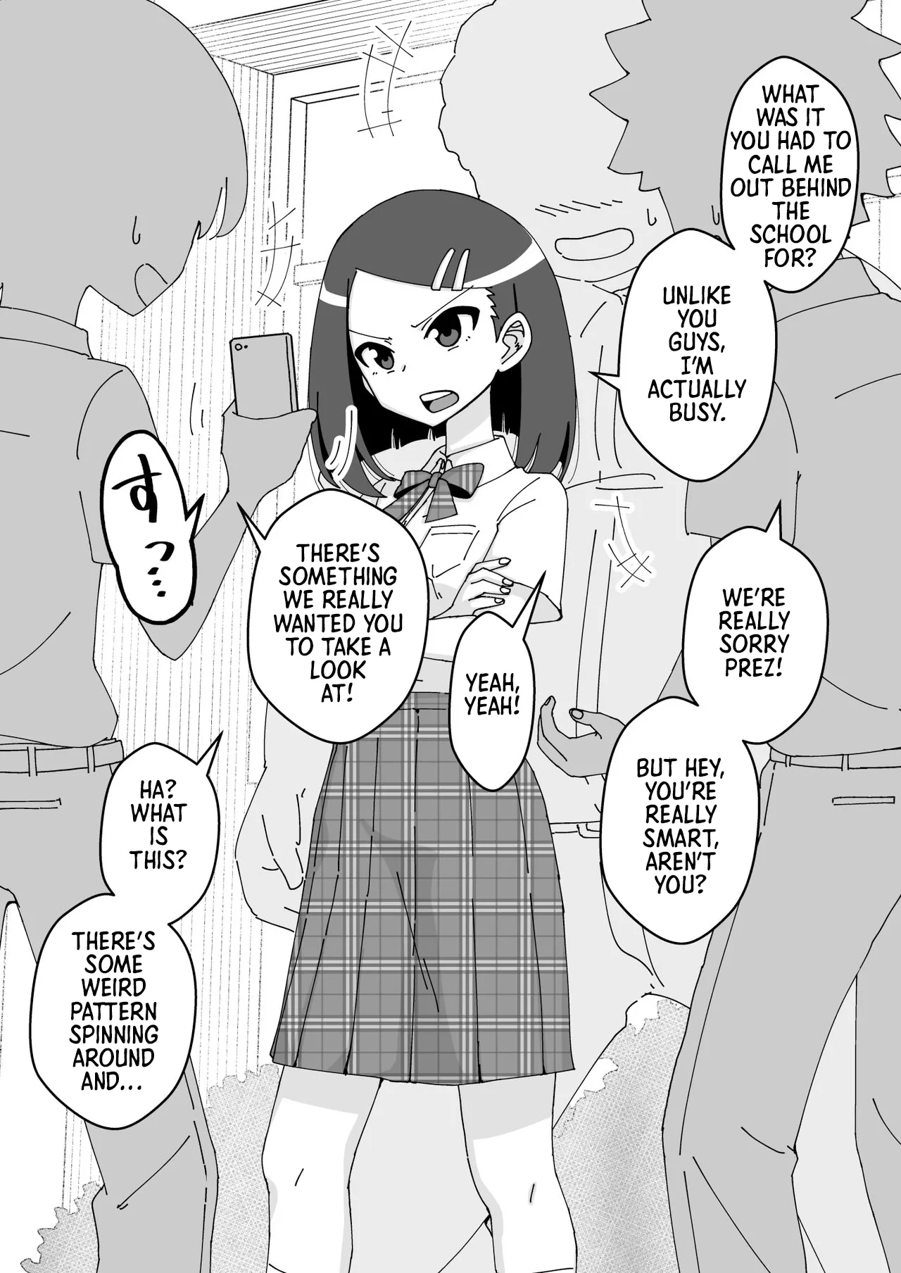 [Arimuland (Ari and Mura)]saimin musume～majime na iinchou | Hypnotized Maiden～The Serious Class President[English] [Morally Bankrupt Wizard Translations] Page 4