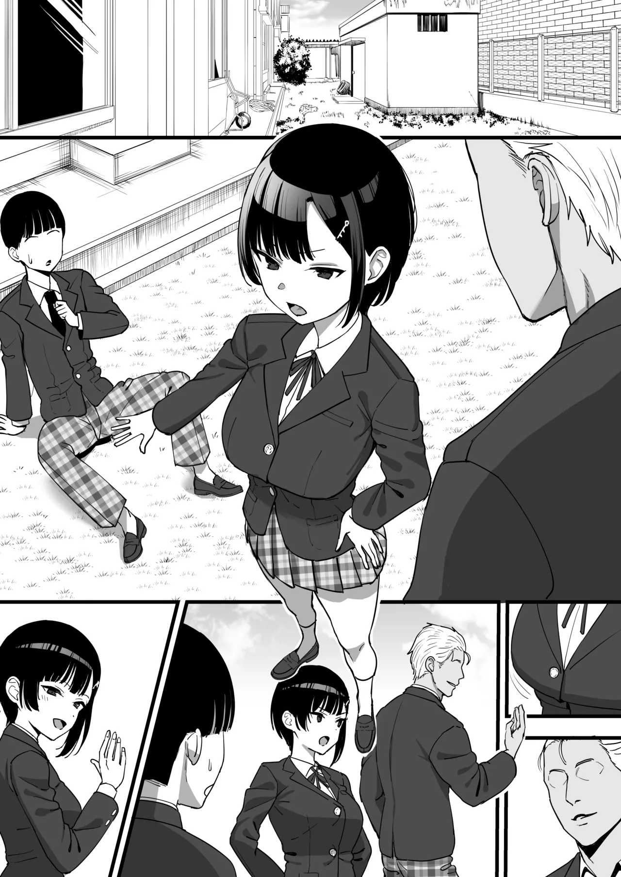 [Take Shinshi]Boku o Mamotte Kureta Tanomoshii Osananajimi, Makeru | My Strong Childhood Friend Who Always Protected Me… Loses[English] [Fated Circle] Page 6