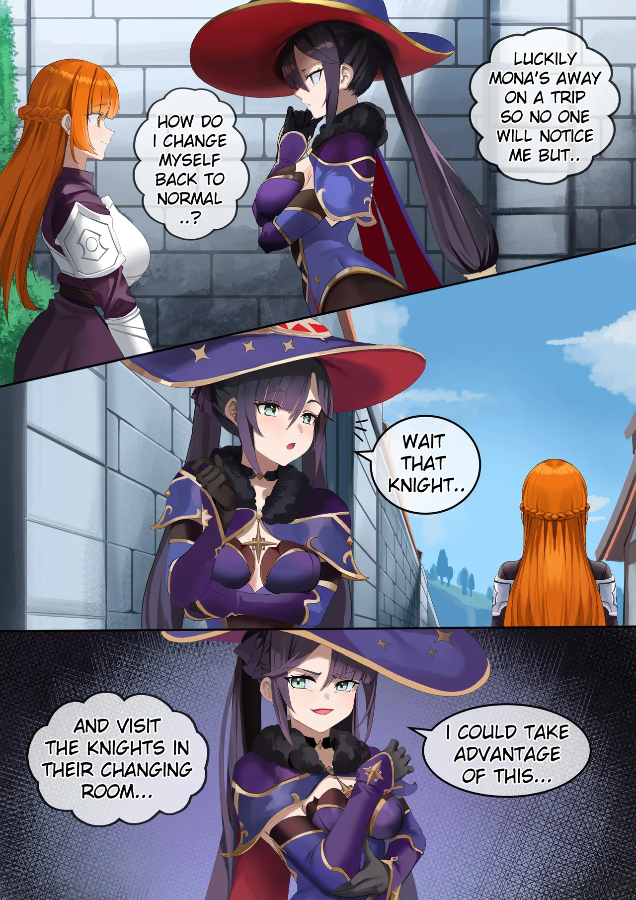 [Kawaii Tsunaho (dvdraw)]Crossdressing(Genshin Impact) [English] Page 10