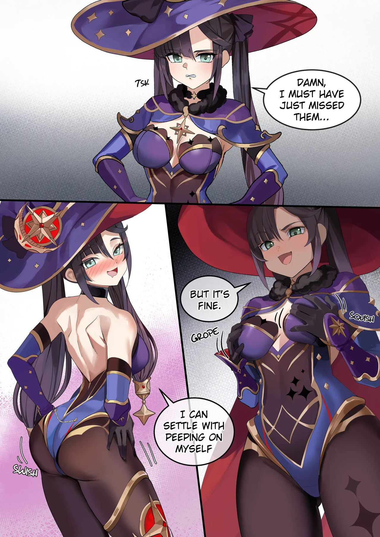 [Kawaii Tsunaho (dvdraw)]Crossdressing(Genshin Impact) [English] Page 14