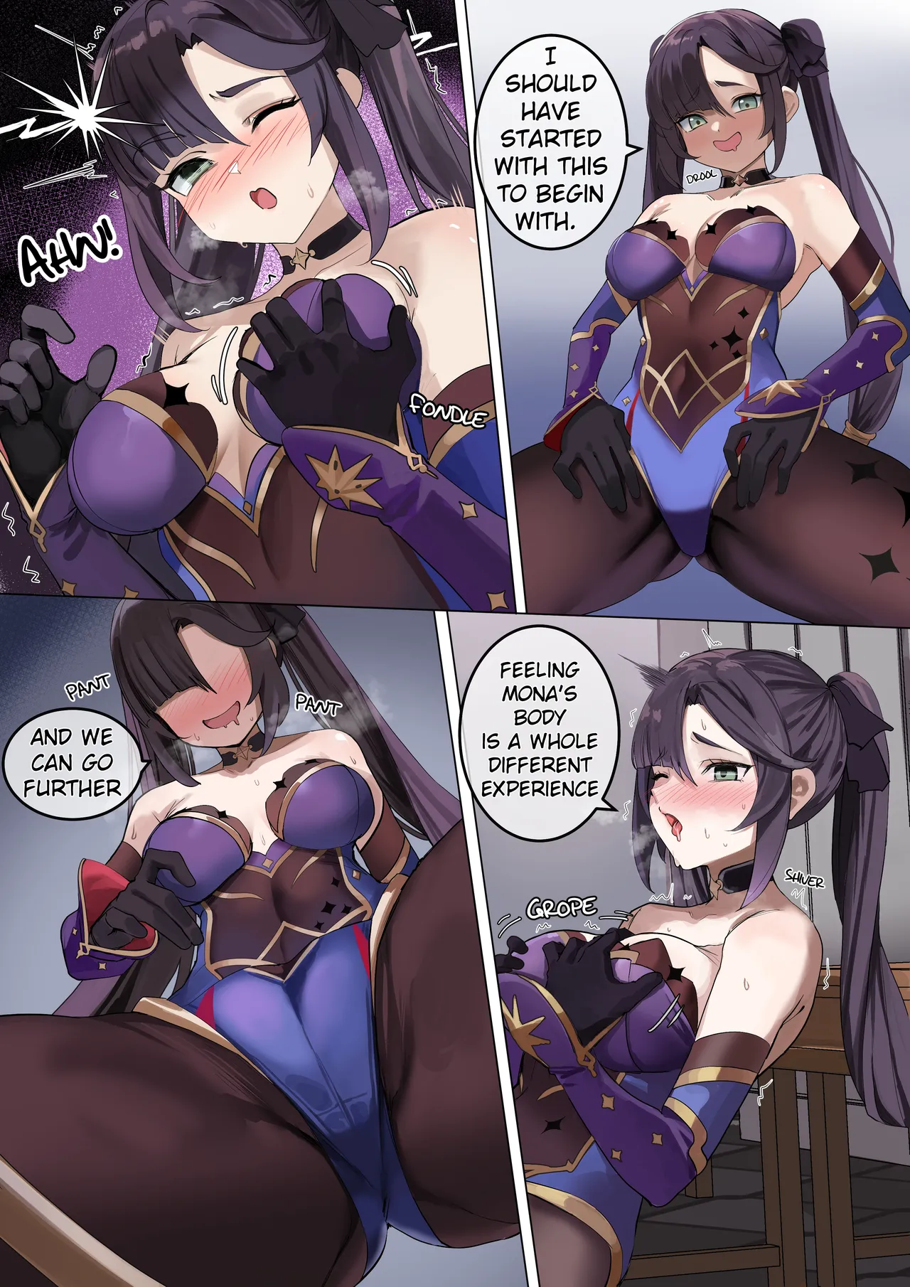 [Kawaii Tsunaho (dvdraw)]Crossdressing(Genshin Impact) [English] Page 15
