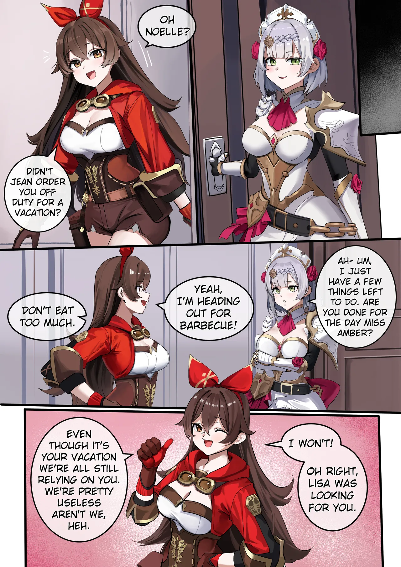 [Kawaii Tsunaho (dvdraw)]Crossdressing(Genshin Impact) [English] Page 19