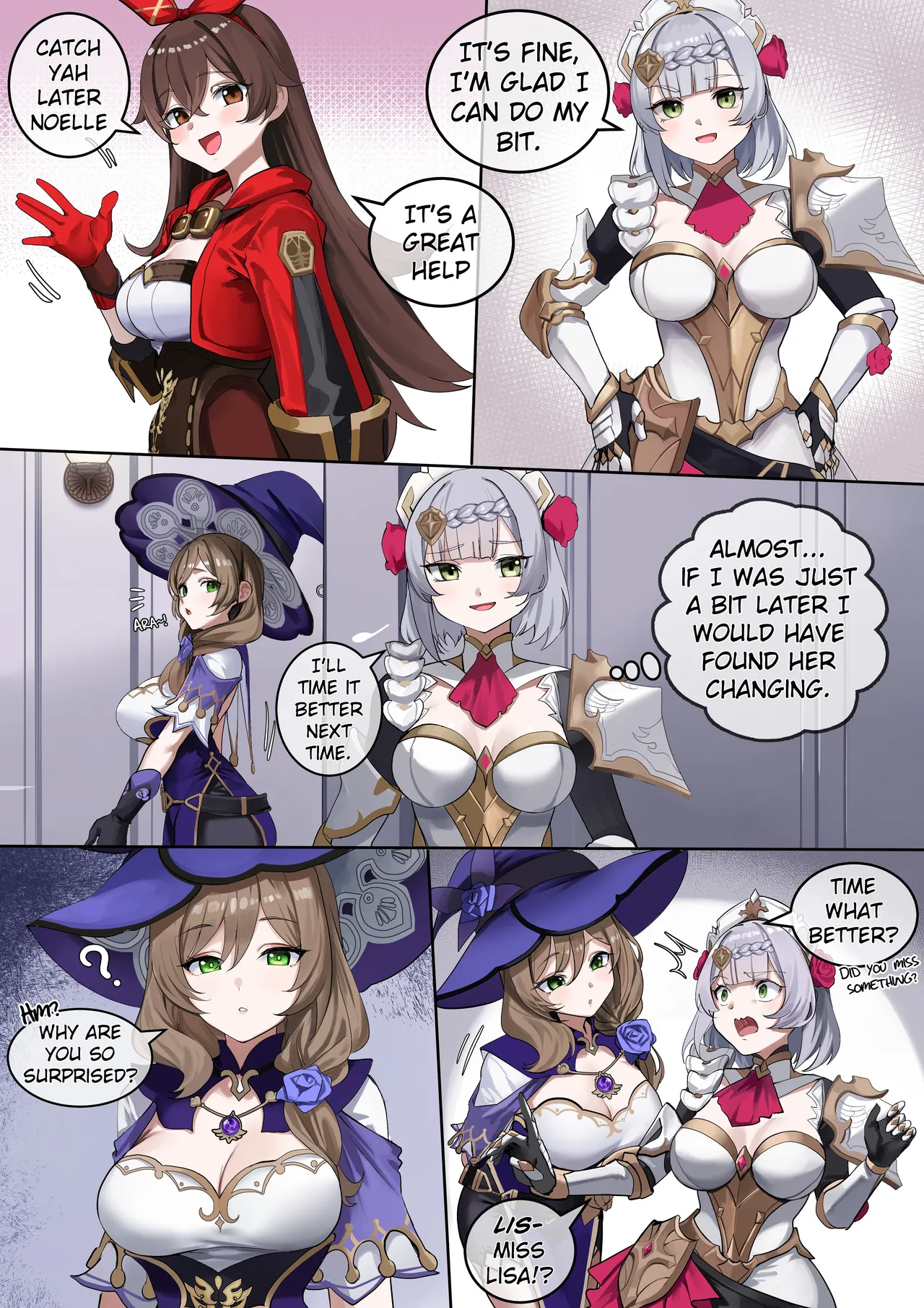 [Kawaii Tsunaho (dvdraw)]Crossdressing(Genshin Impact) [English] Page 20