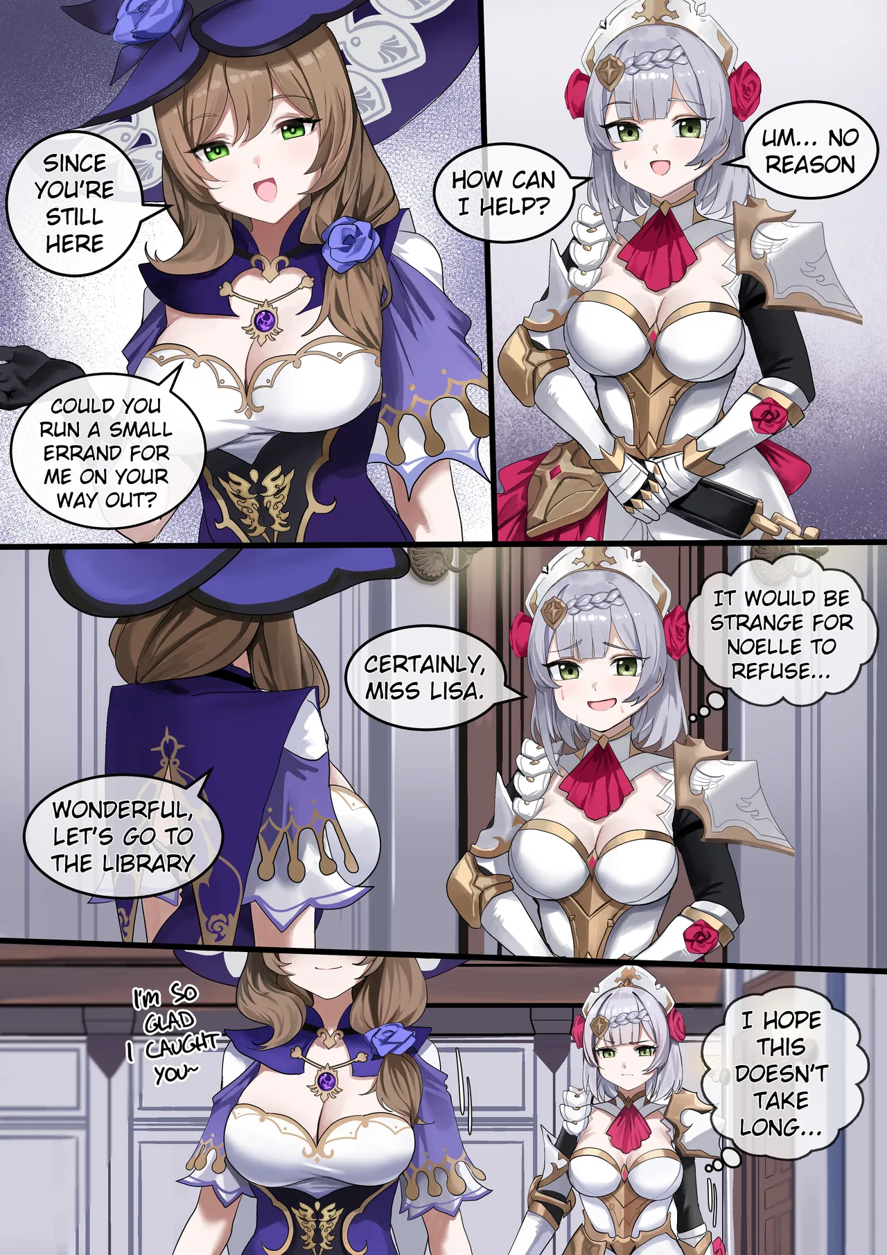 [Kawaii Tsunaho (dvdraw)]Crossdressing(Genshin Impact) [English] Page 21
