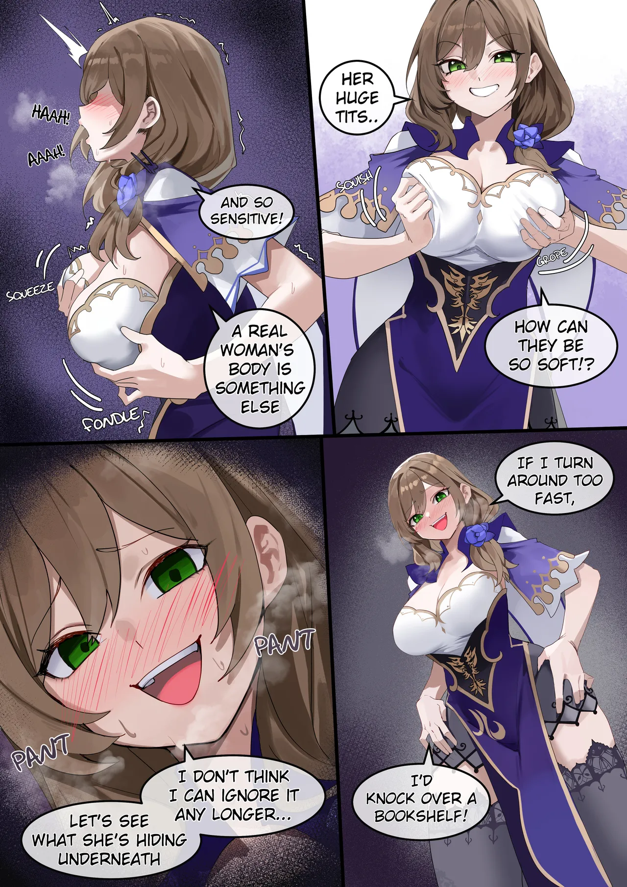 [Kawaii Tsunaho (dvdraw)]Crossdressing(Genshin Impact) [English] Page 29