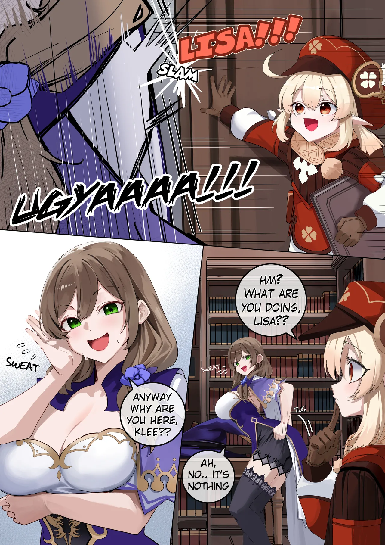 [Kawaii Tsunaho (dvdraw)]Crossdressing(Genshin Impact) [English] Page 31