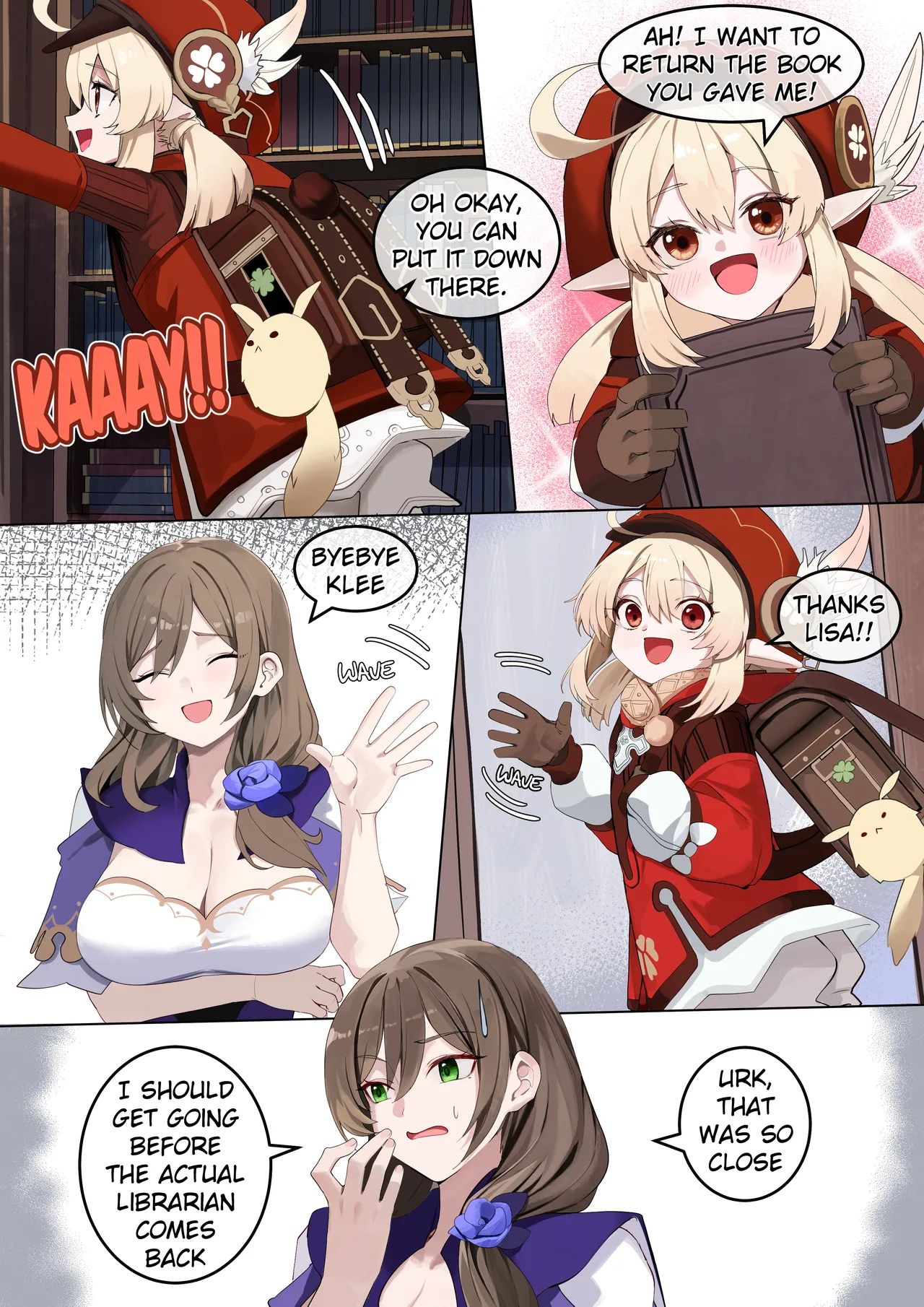 [Kawaii Tsunaho (dvdraw)]Crossdressing(Genshin Impact) [English] Page 32