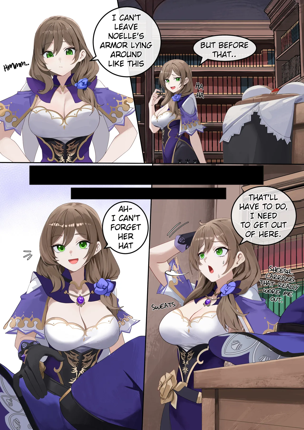 [Kawaii Tsunaho (dvdraw)]Crossdressing(Genshin Impact) [English] Page 33