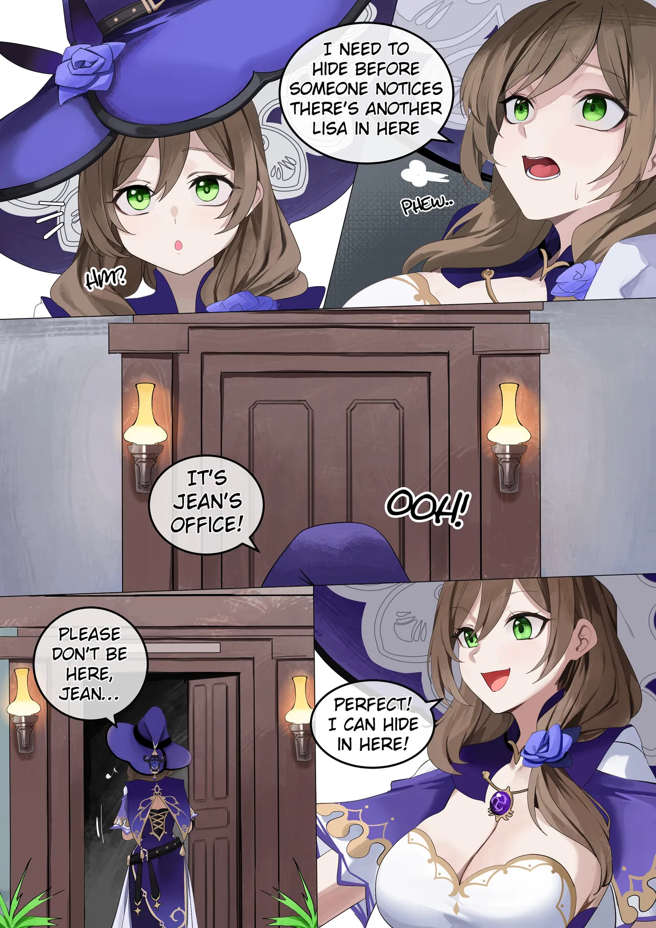 [Kawaii Tsunaho (dvdraw)]Crossdressing(Genshin Impact) [English] Page 35