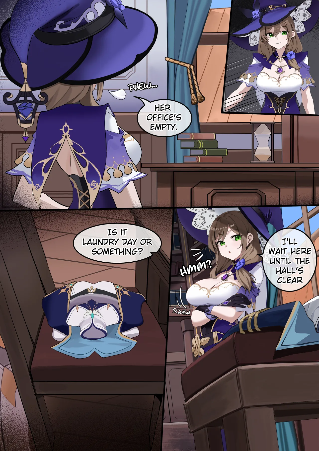 [Kawaii Tsunaho (dvdraw)]Crossdressing(Genshin Impact) [English] Page 36