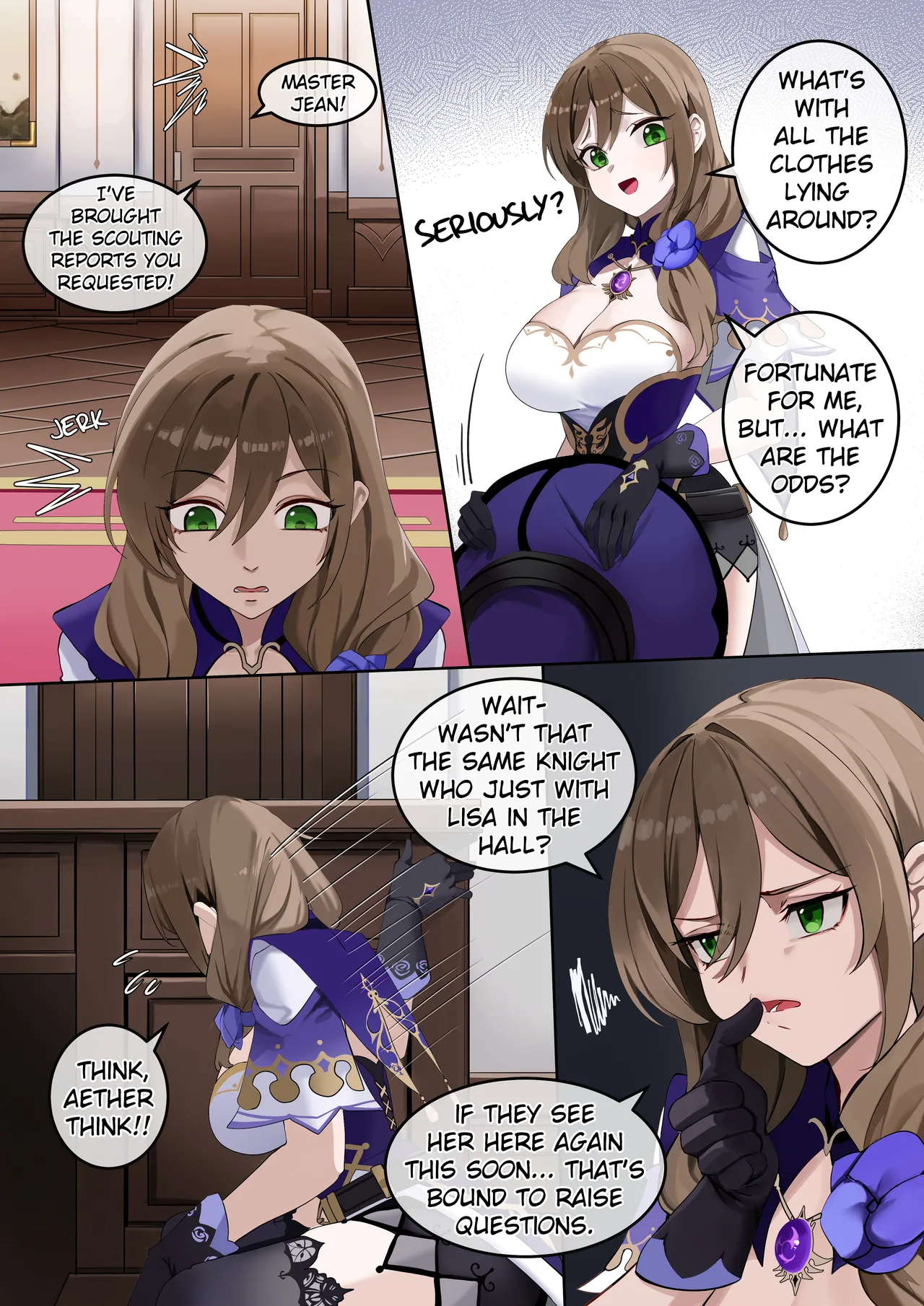 [Kawaii Tsunaho (dvdraw)]Crossdressing(Genshin Impact) [English] Page 37