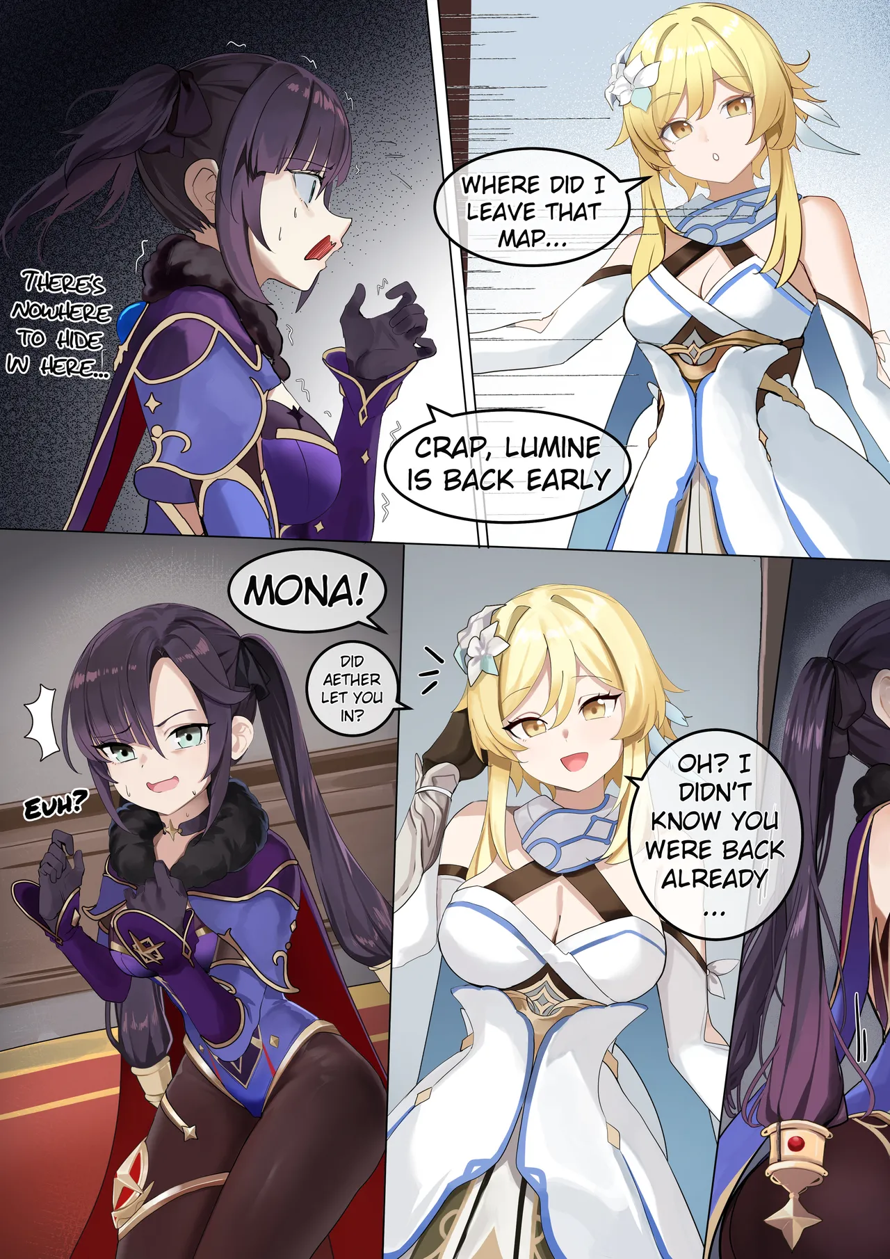 [Kawaii Tsunaho (dvdraw)]Crossdressing(Genshin Impact) [English] Page 5