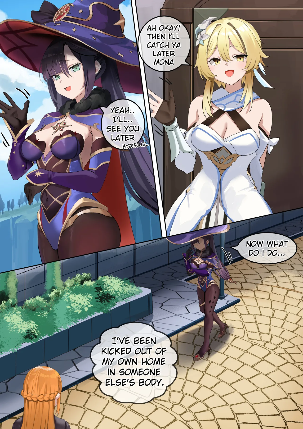 [Kawaii Tsunaho (dvdraw)]Crossdressing(Genshin Impact) [English] Page 9