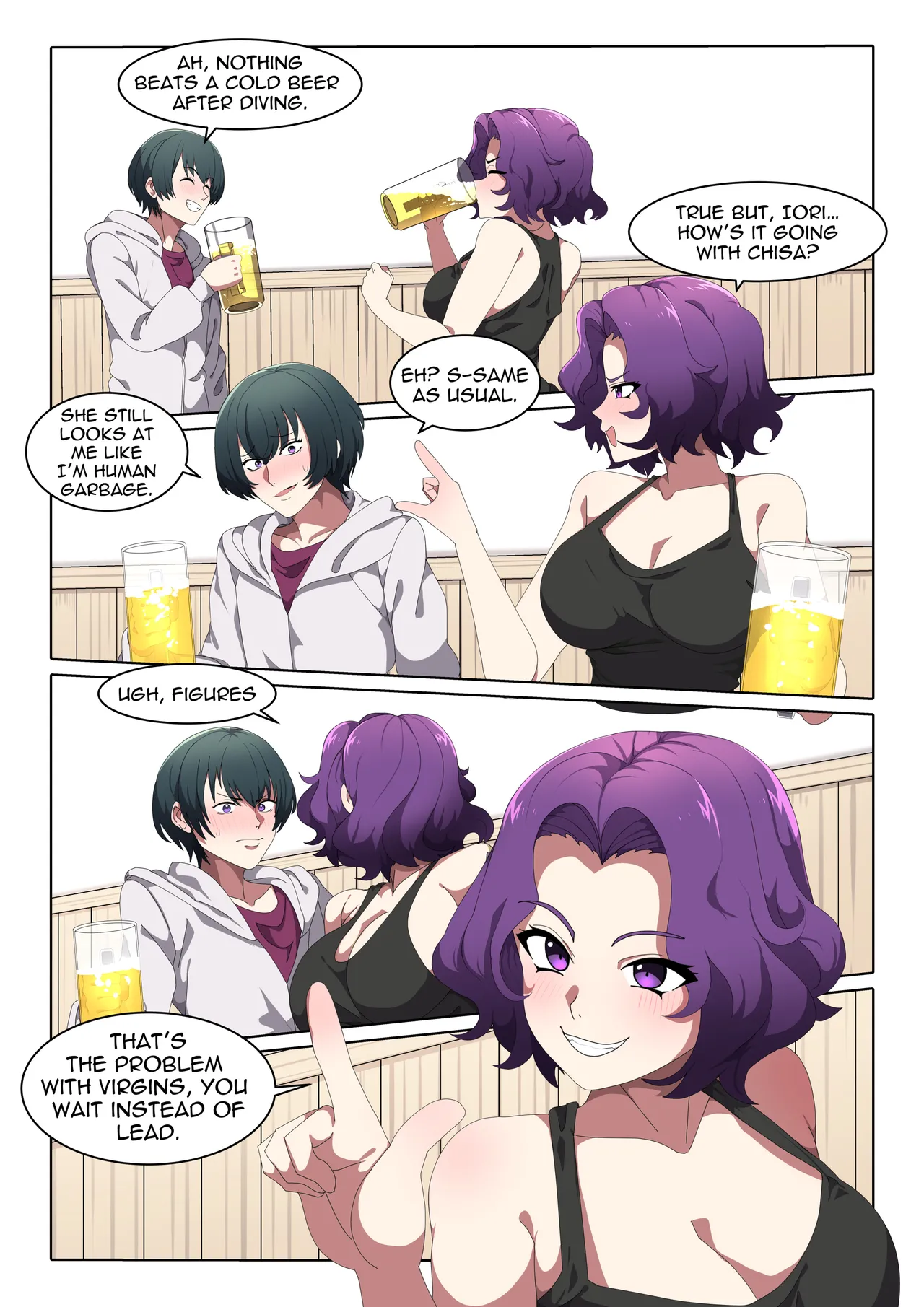 [kawaii-tsunaho]Grand Blue Exchange Page 1