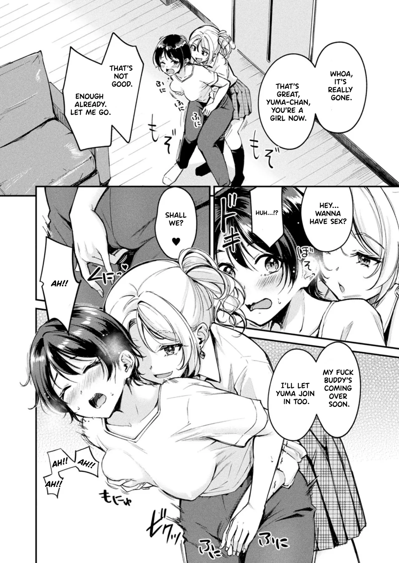 [Regdic]TS Goods Panic ~Iritani Kyoudai no Baai~ | TS Goods Panic ~The Case of the Iriya's Siblings~(COMIC Unreal 2025-08 Vol. 116) [English] [Digital] Page 10