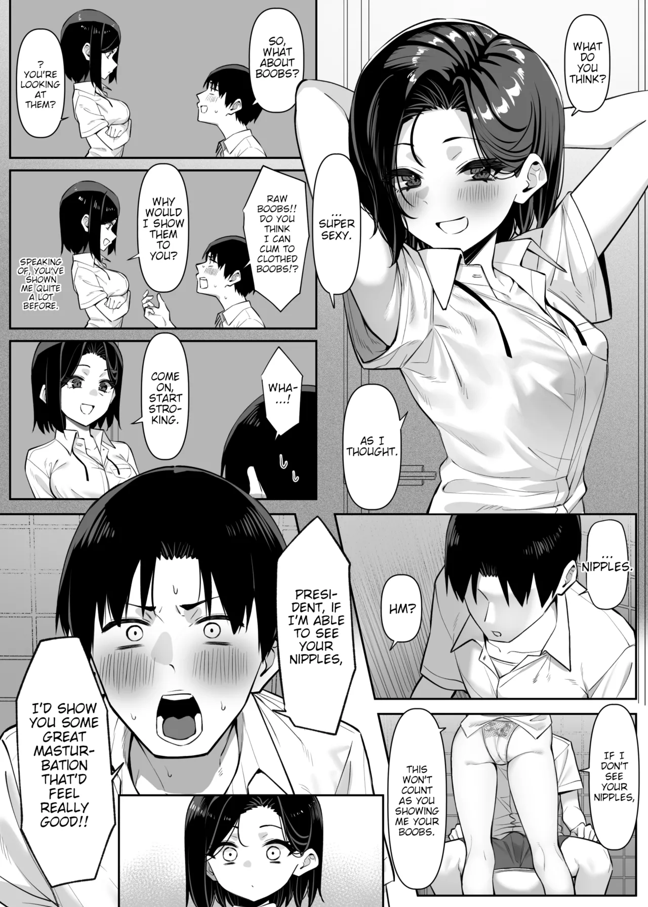 [MM]Yuutousei ni Onanie o Miseru Hanashi | A Story About Showing My Masturbation To An Honor Student [Ongoing].[English] [Poranya] Page 36