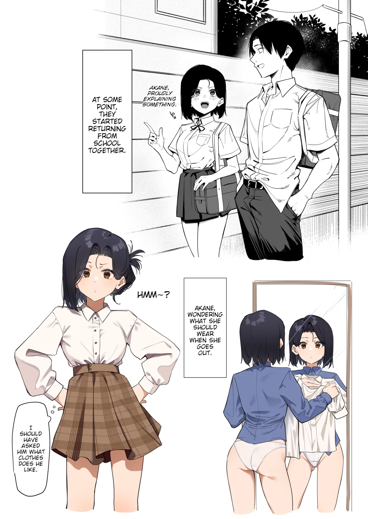 [MM]Yuutousei ni Onanie o Miseru Hanashi | A Story About Showing My Masturbation To An Honor Student [Ongoing].[English] [Poranya] Page 56