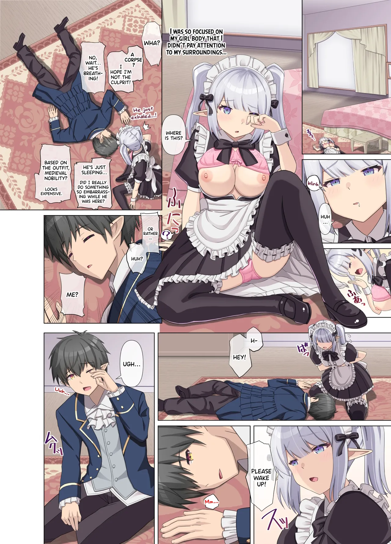 [Kinari Anko (Kinari An)]TS Tensei Shitara Akogare no Onnanoko datta "Maid na Boku wa Mechakucha ni Saretai" | When I Reincarnated as the Girl I Liked: "As a Maid, I Want to Be Completely Messed Up"[English] Page 8