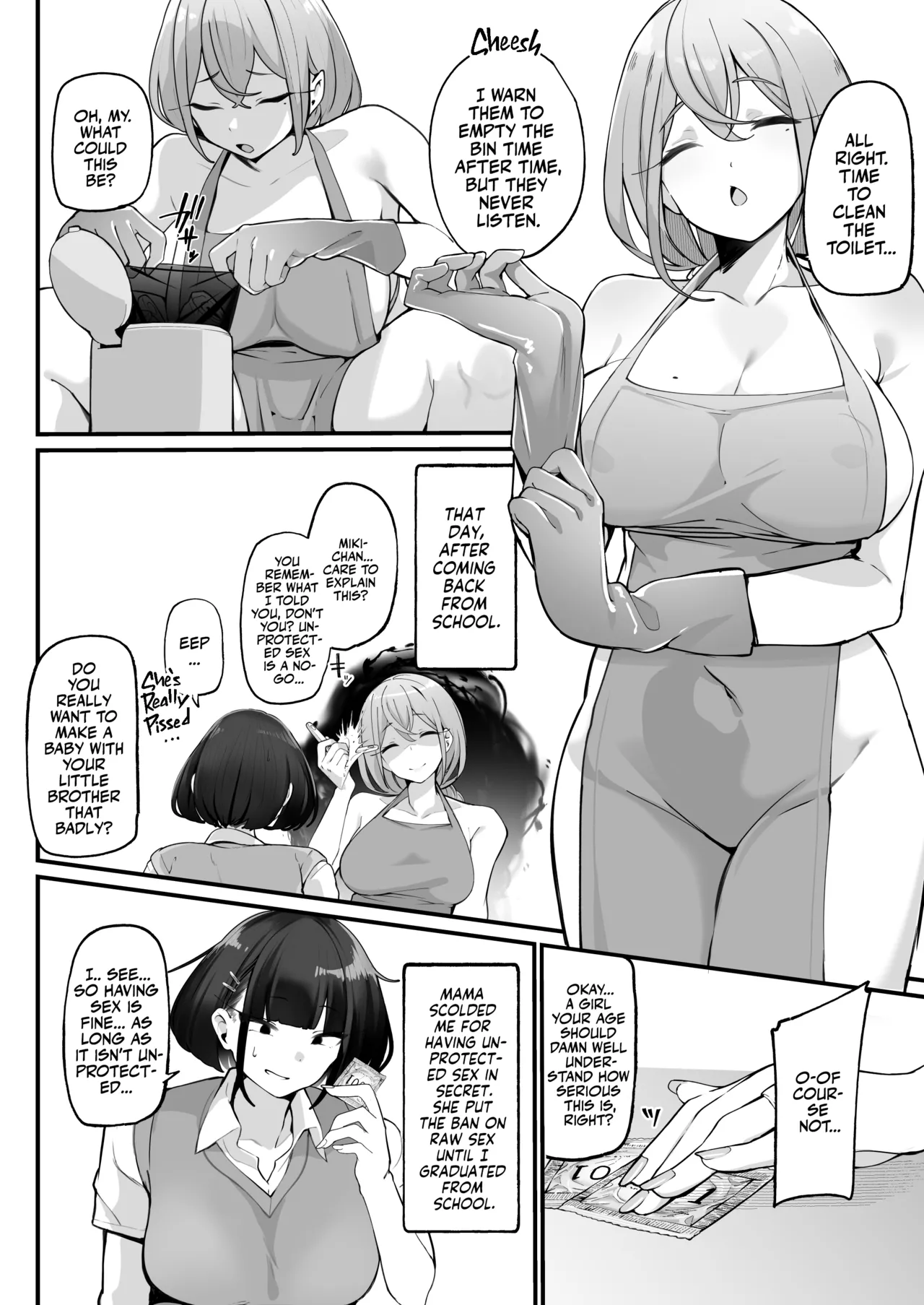 [Jajujo (Jovejun.)]if Boku to Gasatsu na Onee no Seiyoku Shori Seikatsu ~Docchi no Ana ga Kimochi Ii no? Hen~ | My Sexual Life With My Boyish Big Sister! Whose hole feels better?[English] [Team Rabu2] [Digital] Page 6