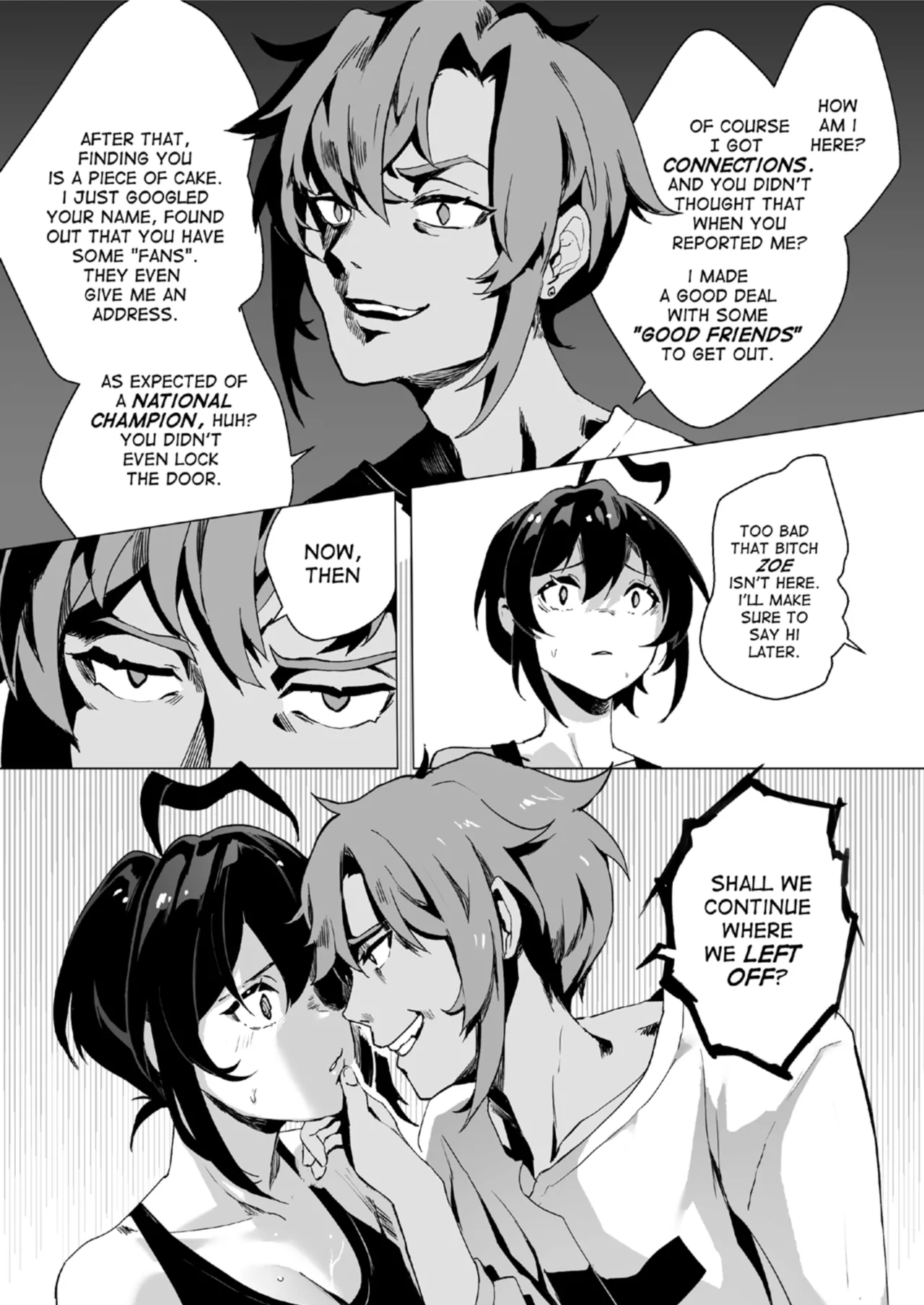 [Lynus]Swimmer Admiration After Story[English] [PUSH!] Page 8