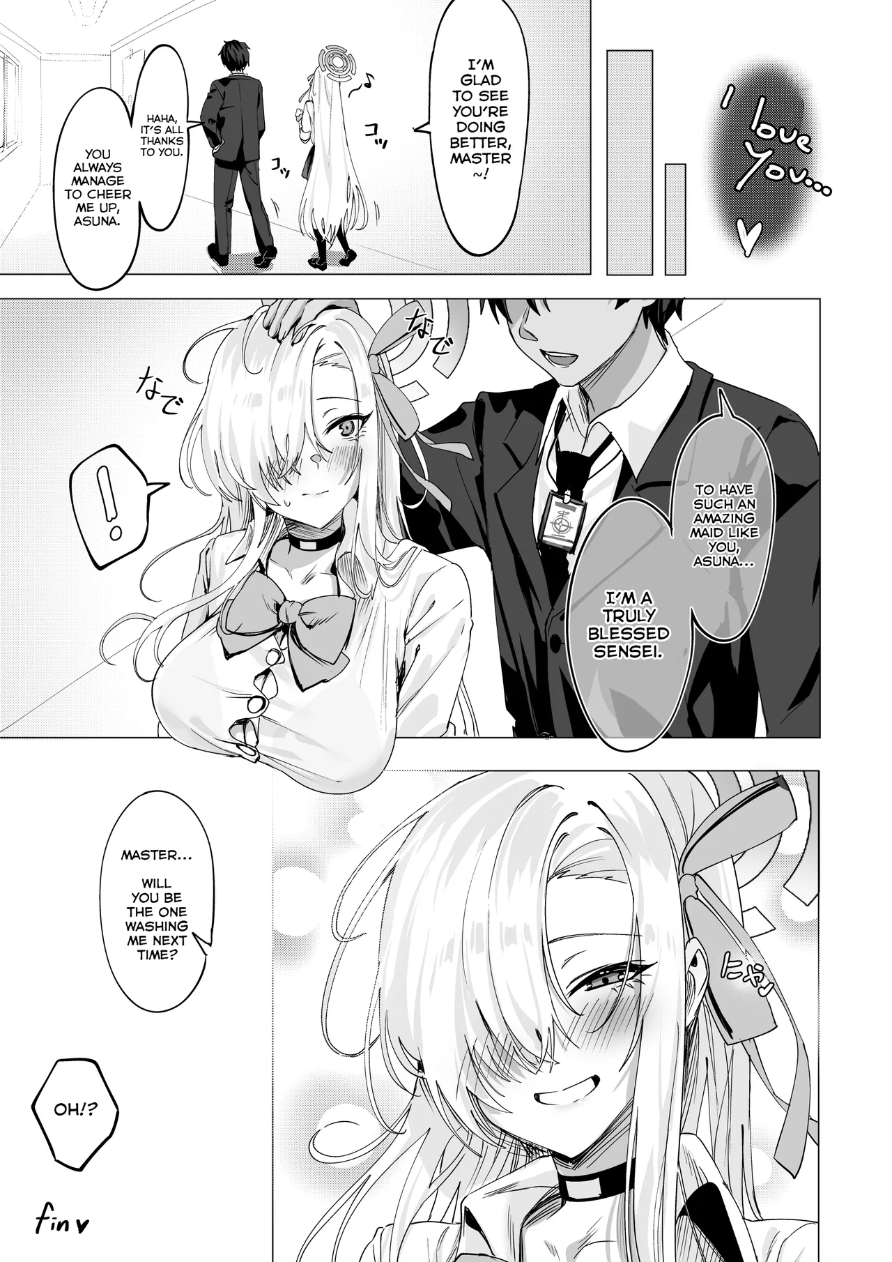 [Yanpahamu (Yampa, Lunaken)]Asuna wa Goshujin-sama o Genki ni shite Agetai | Asuna Wants To Cheer Up Master(Blue Archive) [English] Page 11