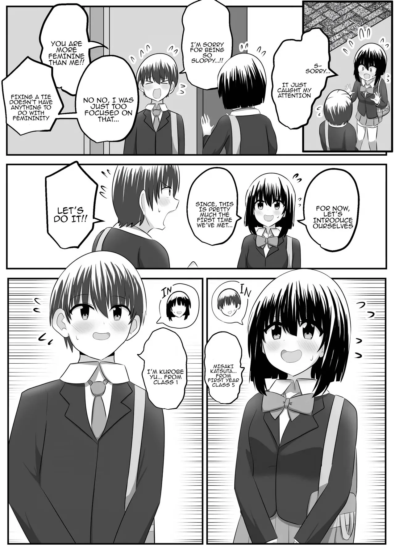 nai setsuten ～ setten naikedo ki ni naru ano ko to irekawari ～[Tenuous Scans] Page 14