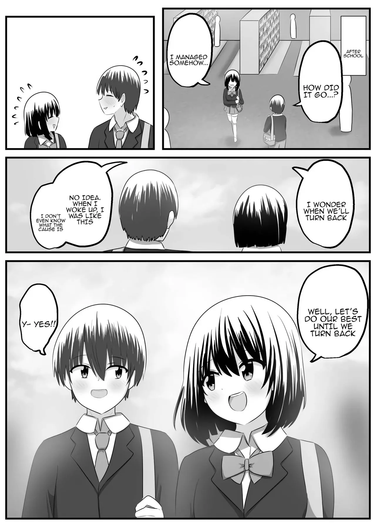 nai setsuten ～ setten naikedo ki ni naru ano ko to irekawari ～[Tenuous Scans] Page 18