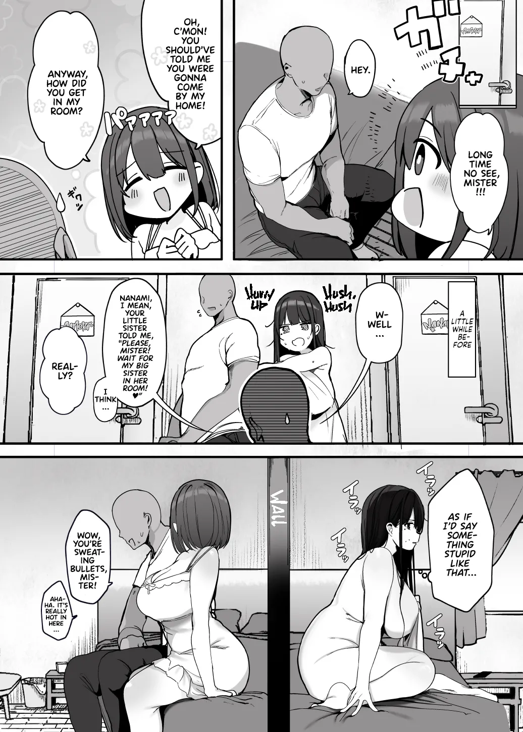 [Rouka]Nee... Onii-san shimasen ka | Mister, Want a Double Whopper?[English] [Team Rabu2] Page 8
