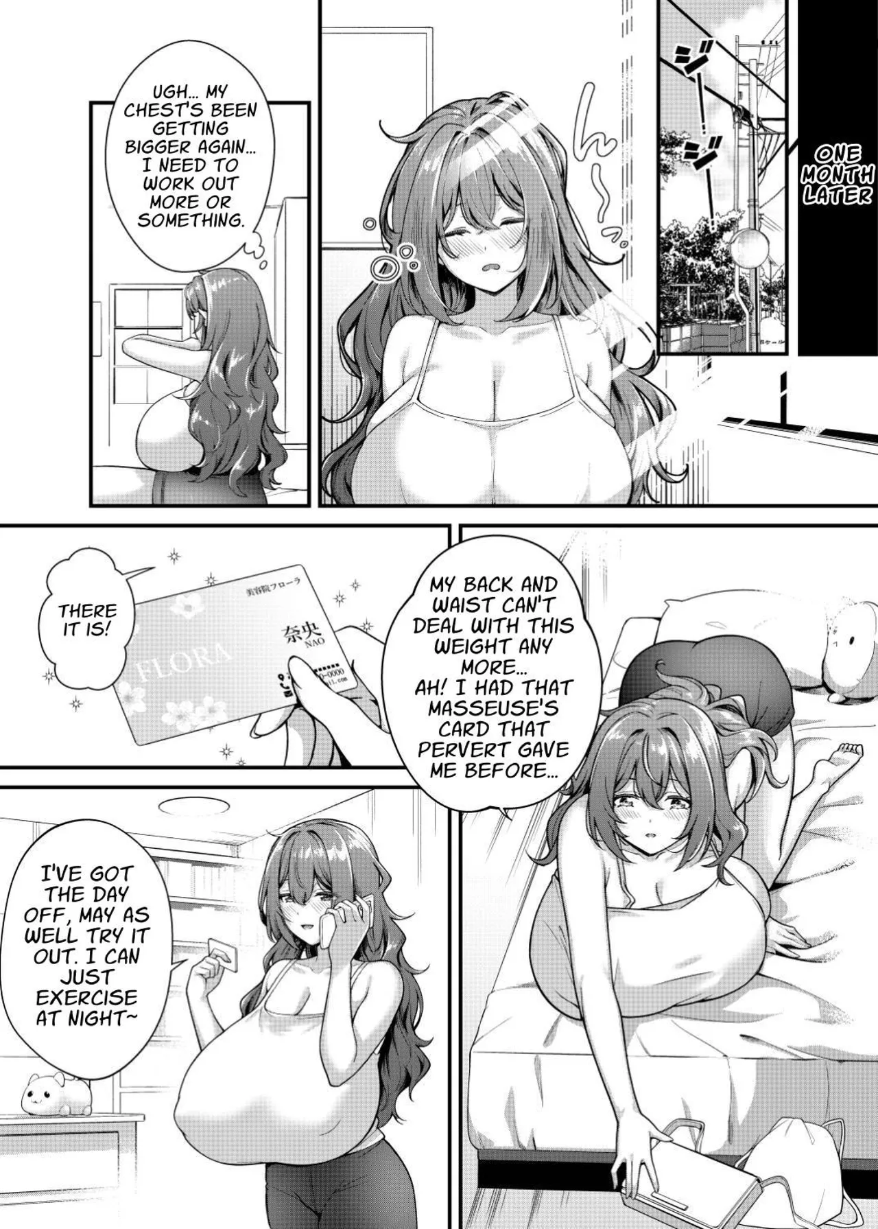 [Kannko Bokujyo (Kannko)]Choubakunyuu de Bonyuu Taishitsu no Watashi to Bakunyuu Daisuki Hentai Baito Senshi no Kusareen | Mega Busty Breastmilk Constitution Me & My Long-Term "Relationship" with a Boob-Obsessed Part Timer[English] [APA] Page 17