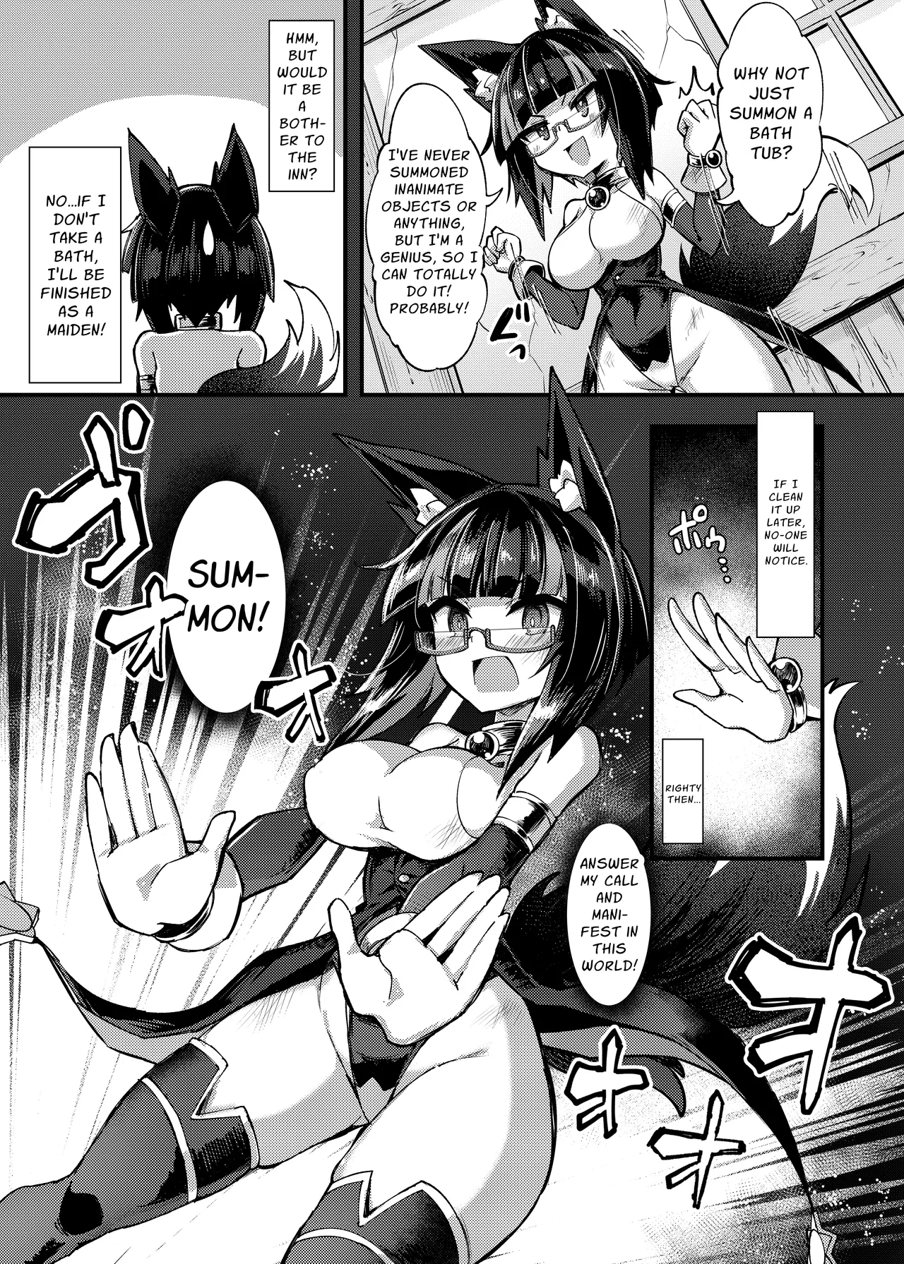[Watashi ga Ichiban Kawaii (Sasamashin)]Shoukan Shoujo 2 ~ Baburu de Kuri Houhinai made Osouji Sare Hen ~ | Summoned Girl 2 ~Thorough Clitty Cleaning With Bubbles Galore~[English] [Silvermoonbeam] Page 6