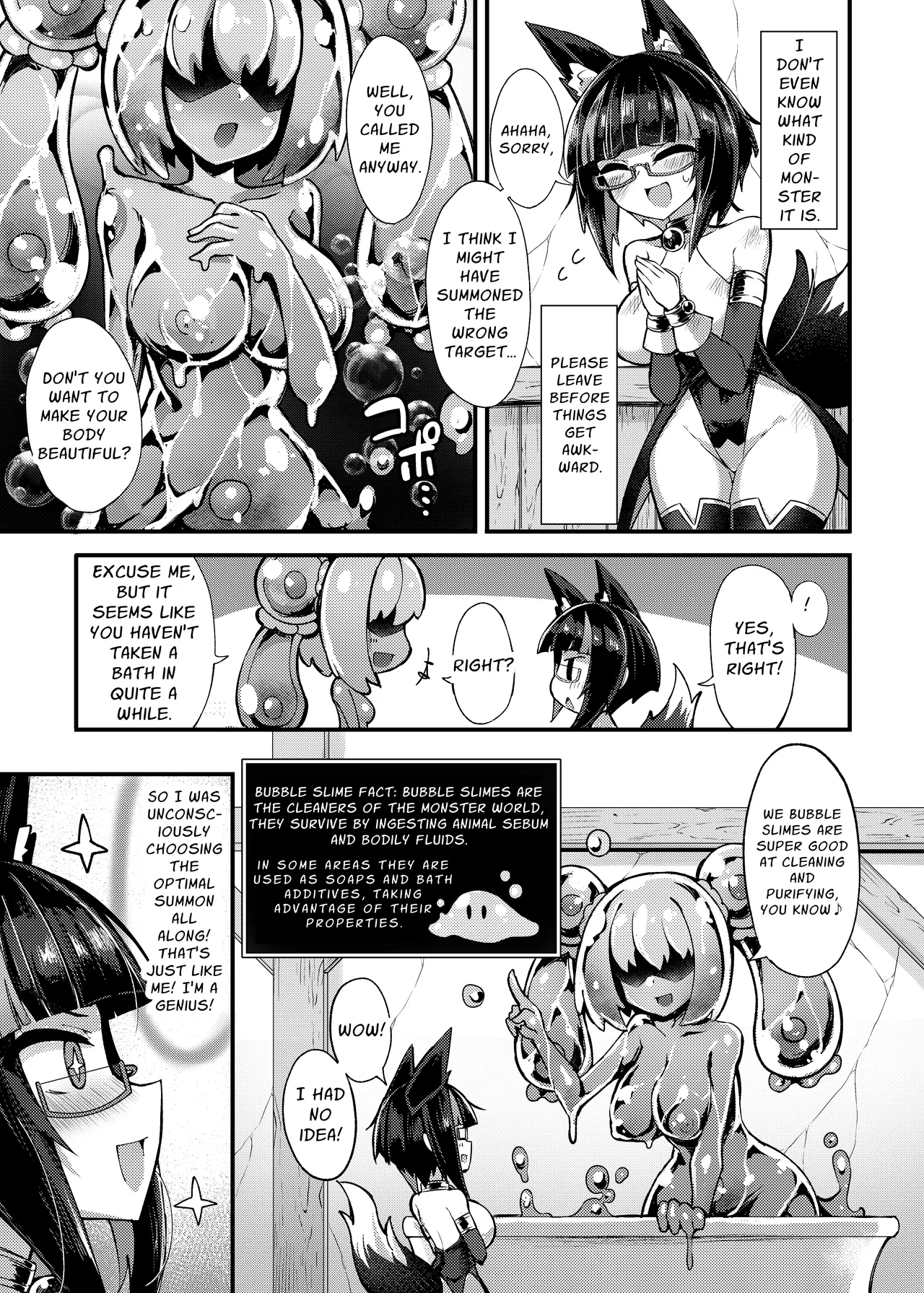 [Watashi ga Ichiban Kawaii (Sasamashin)]Shoukan Shoujo 2 ~ Baburu de Kuri Houhinai made Osouji Sare Hen ~ | Summoned Girl 2 ~Thorough Clitty Cleaning With Bubbles Galore~[English] [Silvermoonbeam] Page 8
