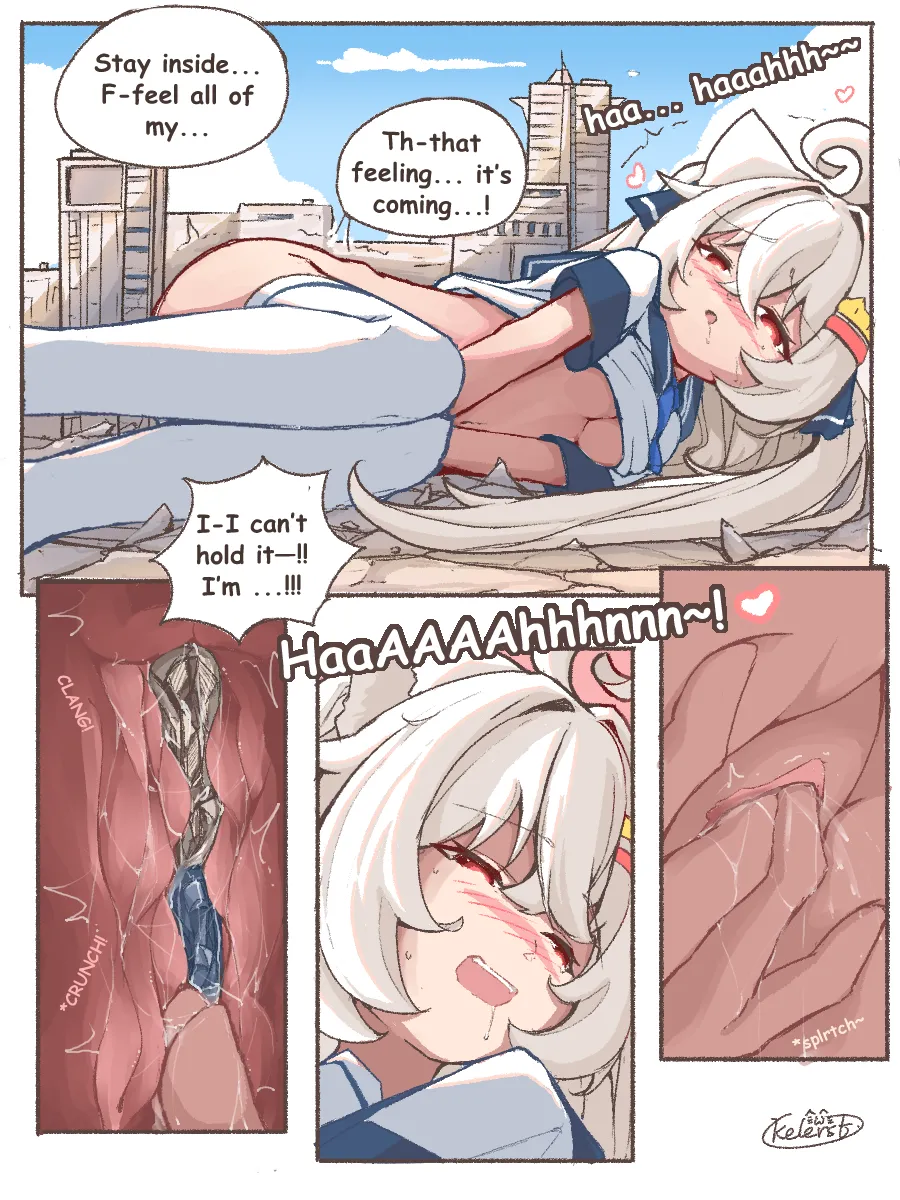 [Kelerst]Kyodai Nekomimi-chan no Machi Asobi | Giant Nekomimi-chan's City Playtime[English] Page 20