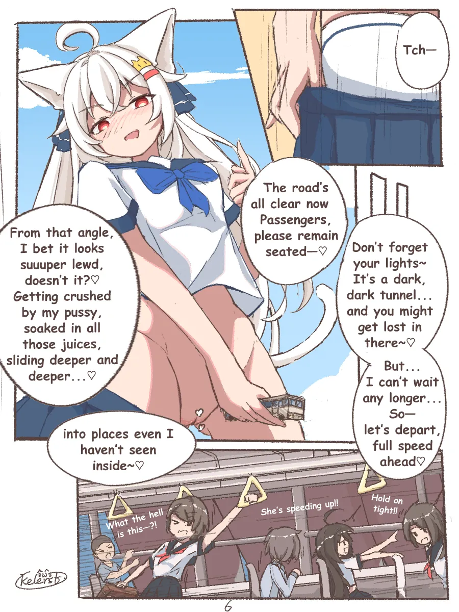 [Kelerst]Kyodai Nekomimi-chan no Machi Asobi | Giant Nekomimi-chan's City Playtime[English] Page 7