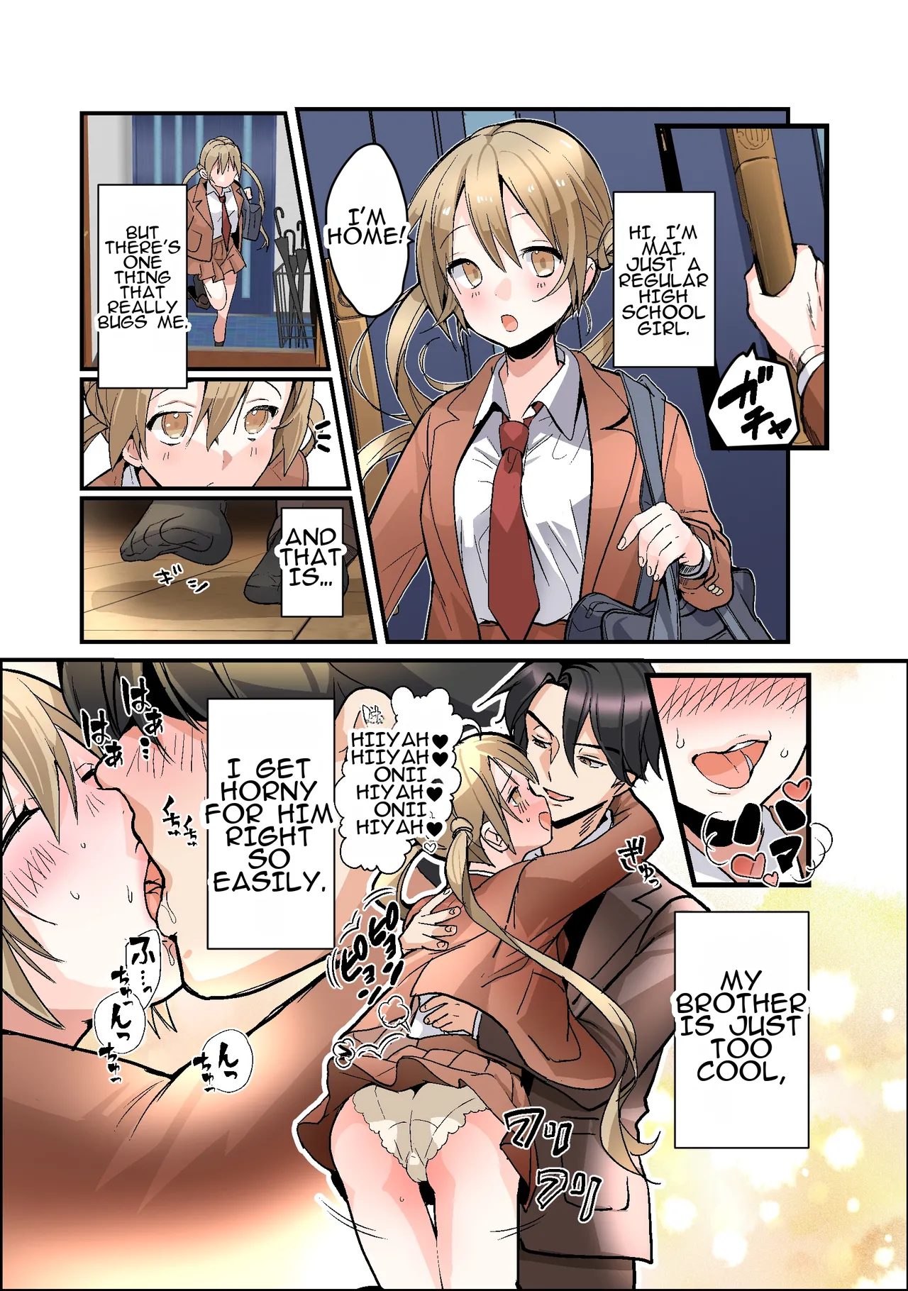 [Amulai Okashi Seisakusho (Tsukumaru)]Otouto no Boku ga TS Shite Onii-chan Shuki Shuki Imouto Onaho ni Kaerarechau Hanashi | A Story About How a Younger Brother Turns Into a Onahole Who Loves Her Oniichan♥[English] Page 33