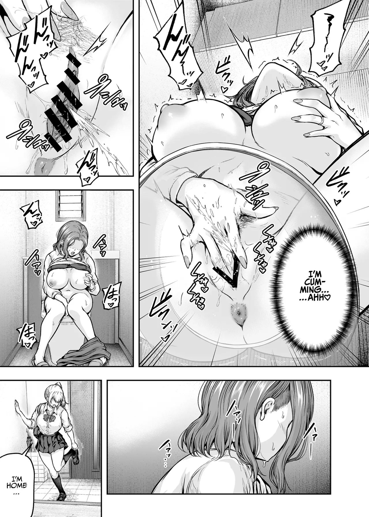 [Sazareito (Ohnaka Ito)]Mama ga Muchuu na Musume no Kareshi 2 - Kono Chinpo wa Kyouikujou Yoroshikunai node Mama ga Shori Shimasu. | Mom's obsessed with her Daughter's Boyfriend 2[English] [SomeGoodHentai] [Digital] Page 29
