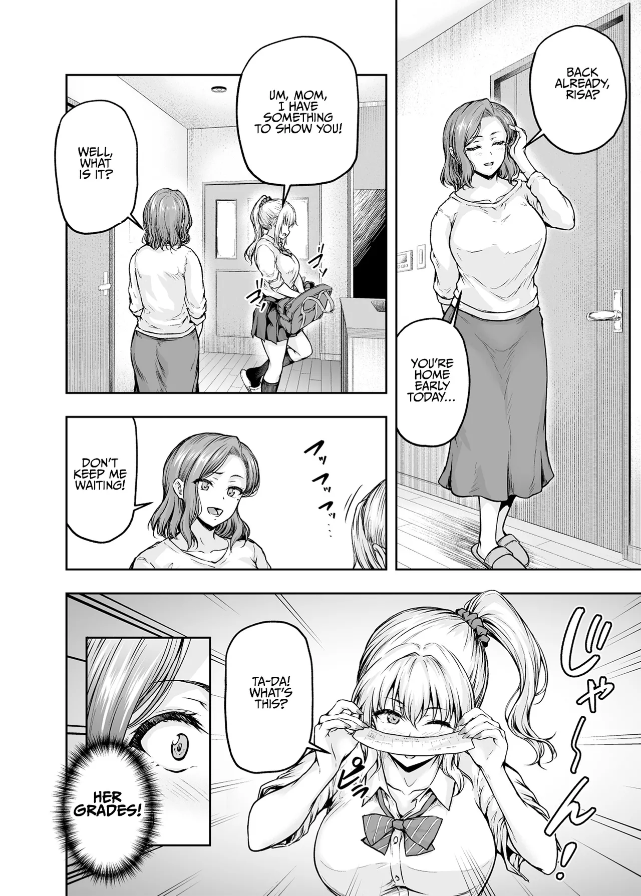 [Sazareito (Ohnaka Ito)]Mama ga Muchuu na Musume no Kareshi 2 - Kono Chinpo wa Kyouikujou Yoroshikunai node Mama ga Shori Shimasu. | Mom's obsessed with her Daughter's Boyfriend 2[English] [SomeGoodHentai] [Digital] Page 30