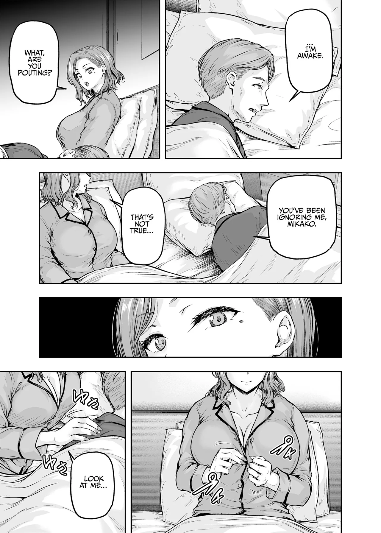 [Sazareito (Ohnaka Ito)]Mama ga Muchuu na Musume no Kareshi 2 - Kono Chinpo wa Kyouikujou Yoroshikunai node Mama ga Shori Shimasu. | Mom's obsessed with her Daughter's Boyfriend 2[English] [SomeGoodHentai] [Digital] Page 33