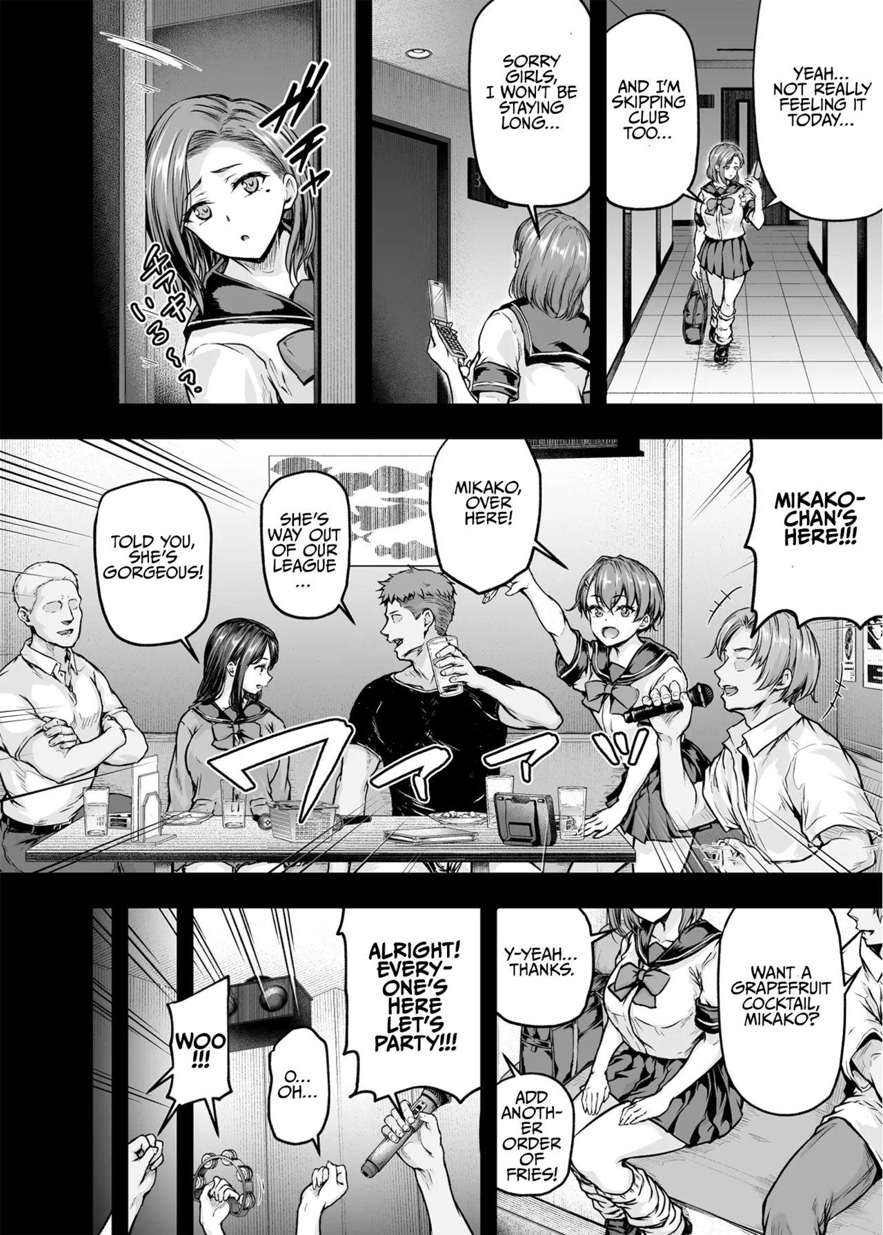 [Sazareito (Ohnaka Ito)]Mama ga Muchuu na Musume no Kareshi 2 - Kono Chinpo wa Kyouikujou Yoroshikunai node Mama ga Shori Shimasu. | Mom's obsessed with her Daughter's Boyfriend 2[English] [SomeGoodHentai] [Digital] Page 8