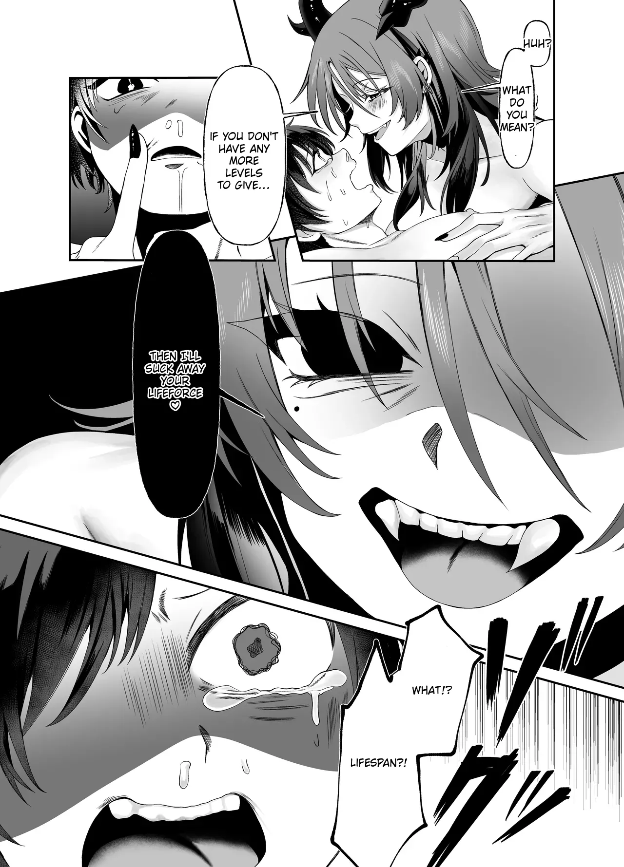[Permission (Alisame)]Yuusha no Haikijou de Succubus ni Mujihi ni Level Drain Sareru Ohanashi | A story about a hero being ruthlessly level-drained by a succubus[English] Page 18