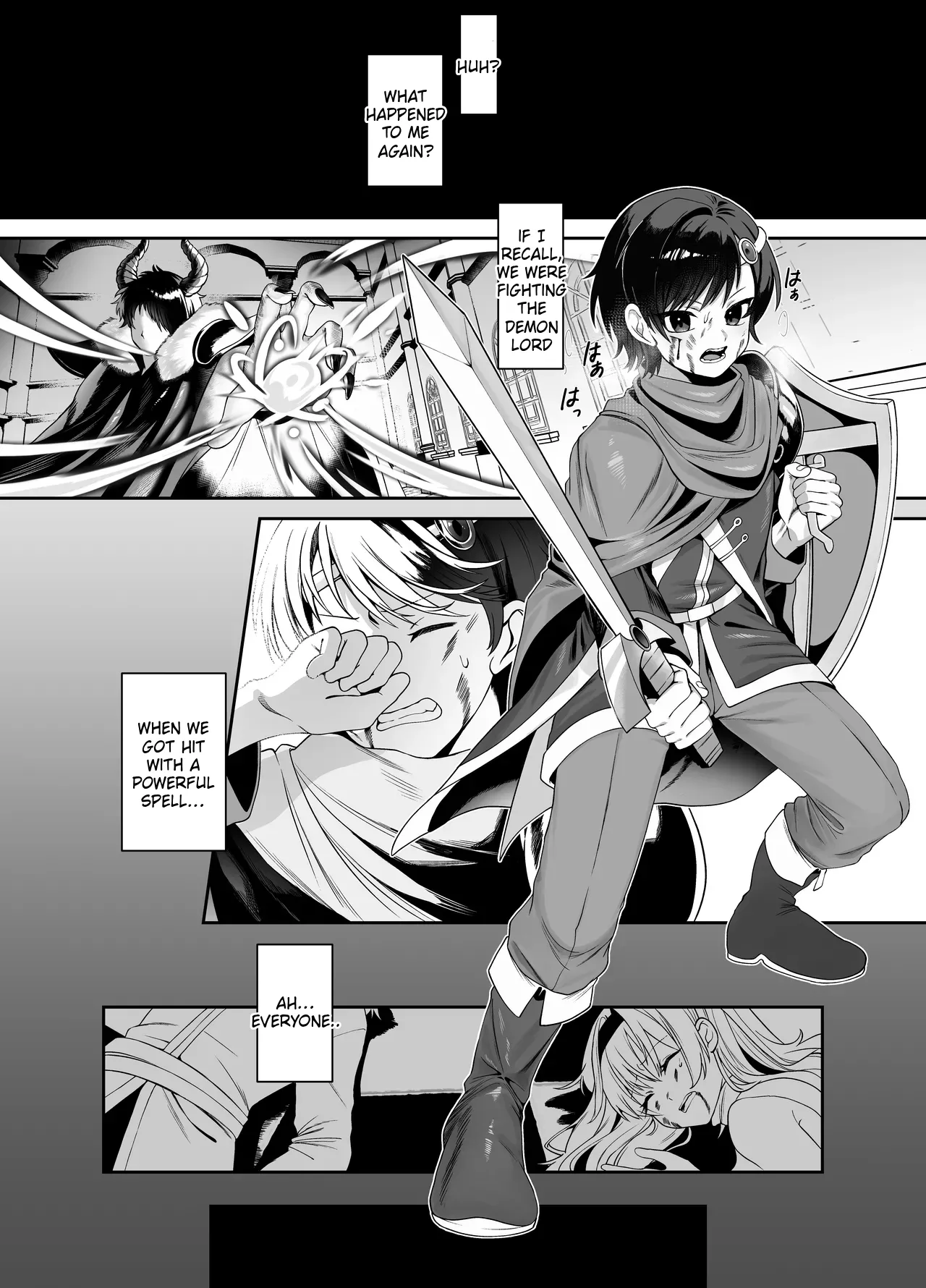 [Permission (Alisame)]Yuusha no Haikijou de Succubus ni Mujihi ni Level Drain Sareru Ohanashi | A story about a hero being ruthlessly level-drained by a succubus[English] Page 2