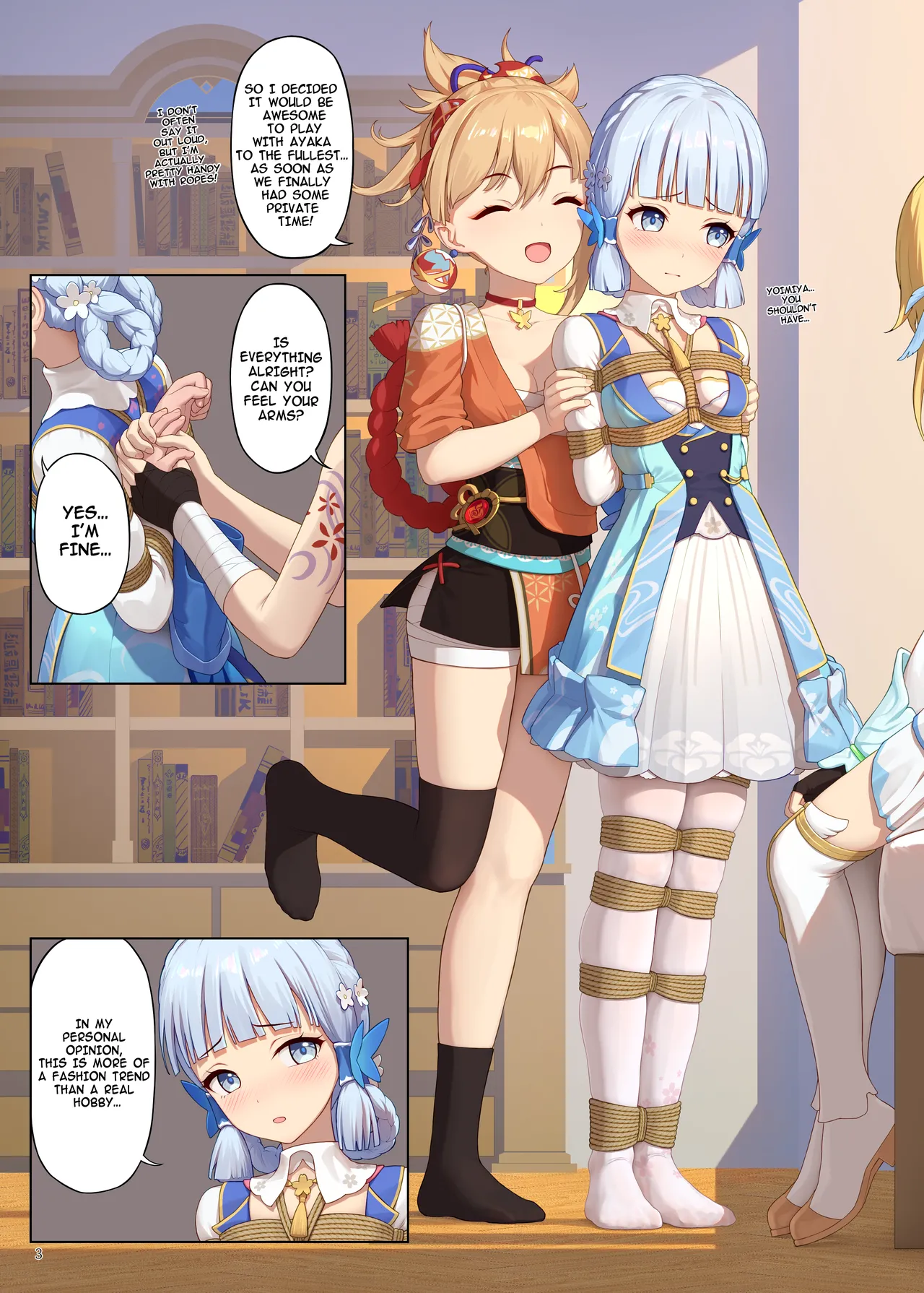 [Himitsu]En no Ori Ito(Genshin Impact) [English] Page 3